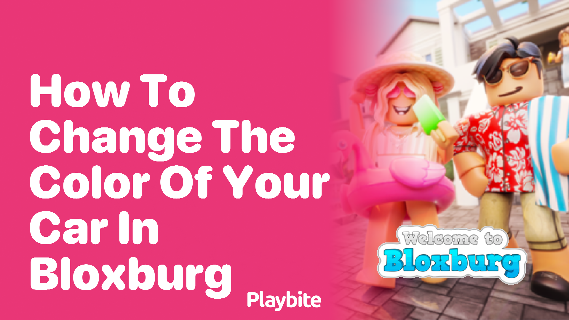 How to Change the Color of Your Car in Bloxburg