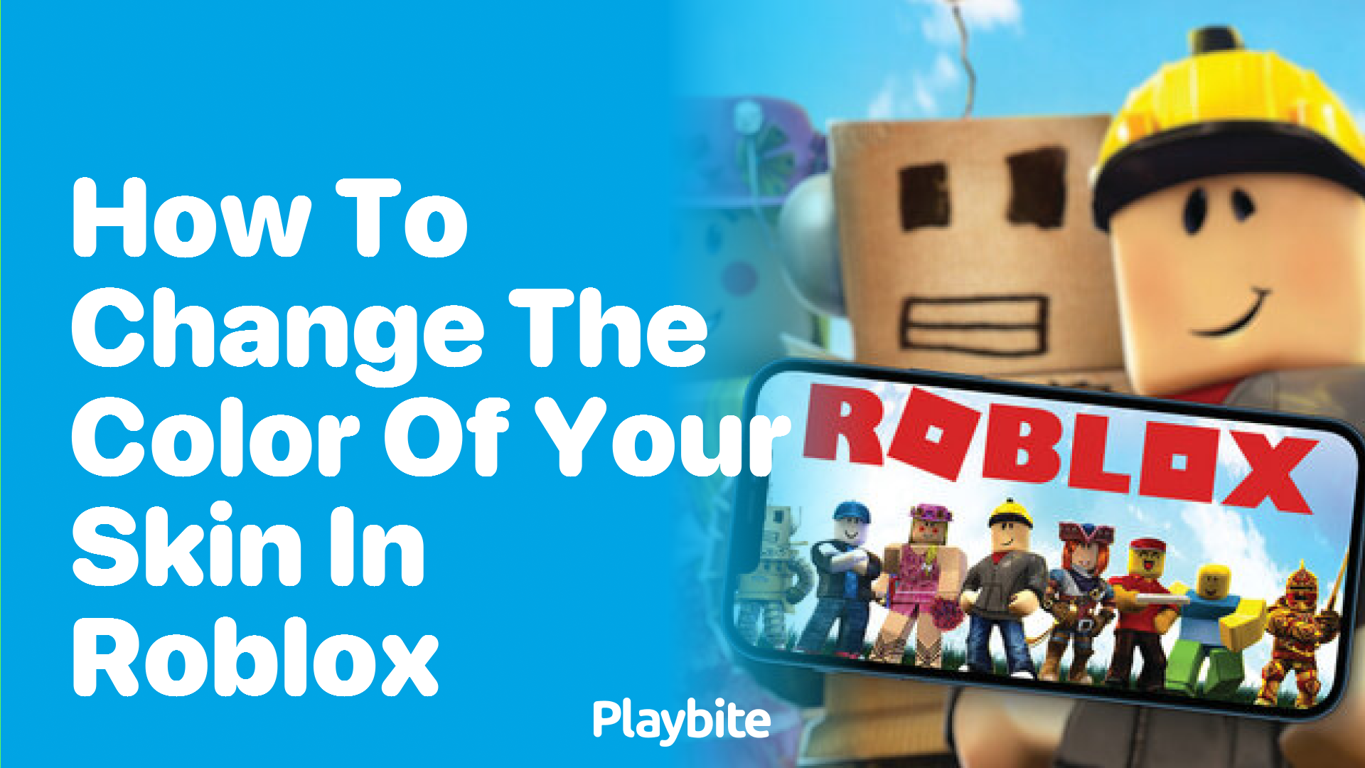 How to Change the Color of Your Skin in Roblox