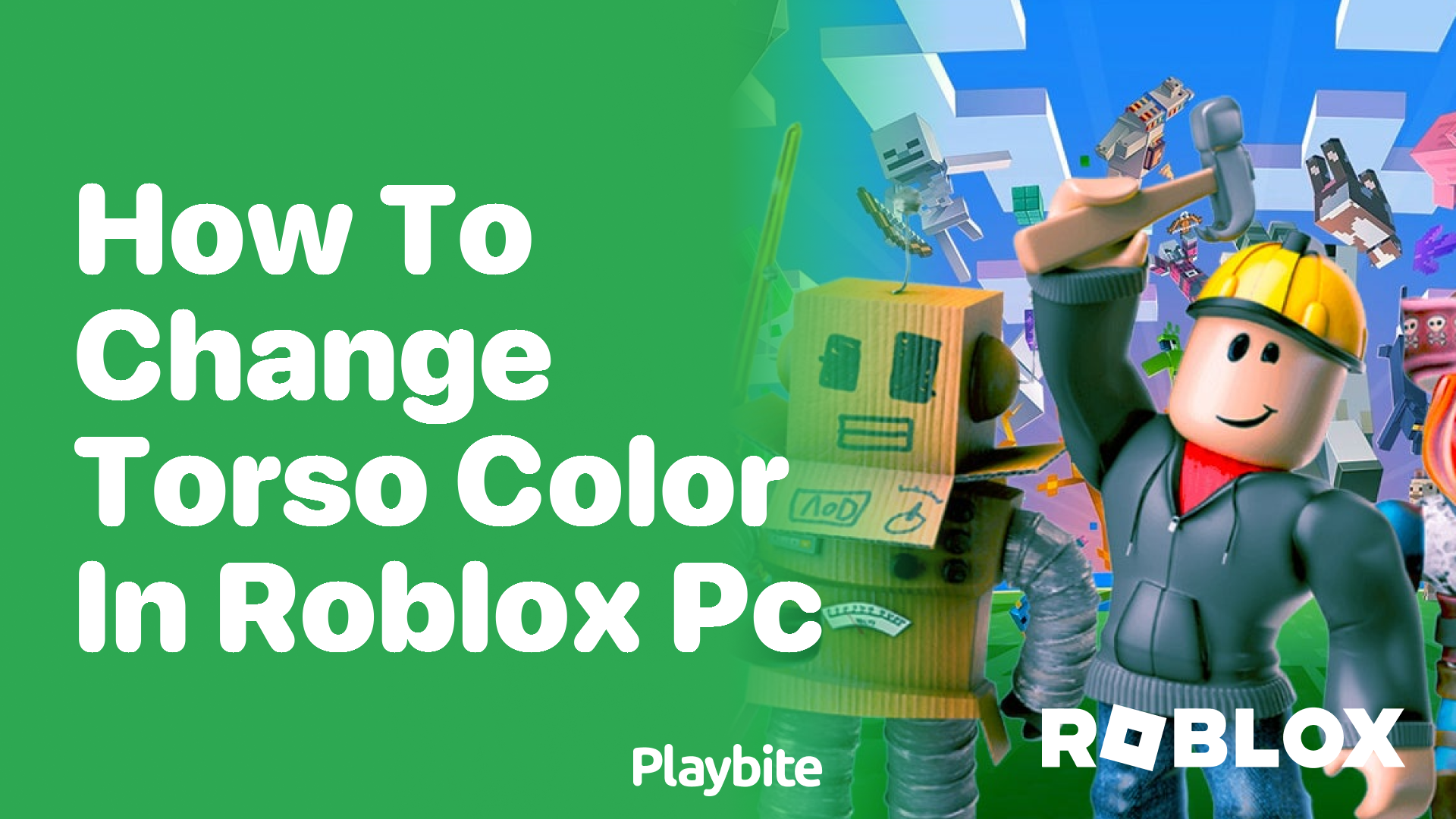How to Change Torso Color in Roblox on PC
