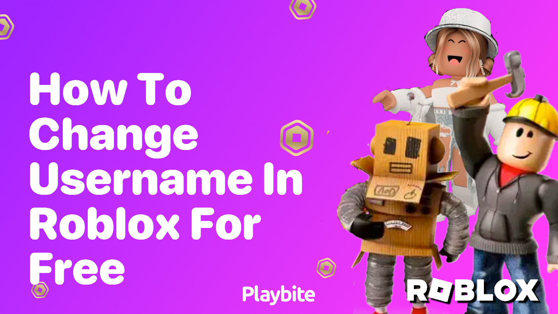 How to Change Your Username in Roblox for Free