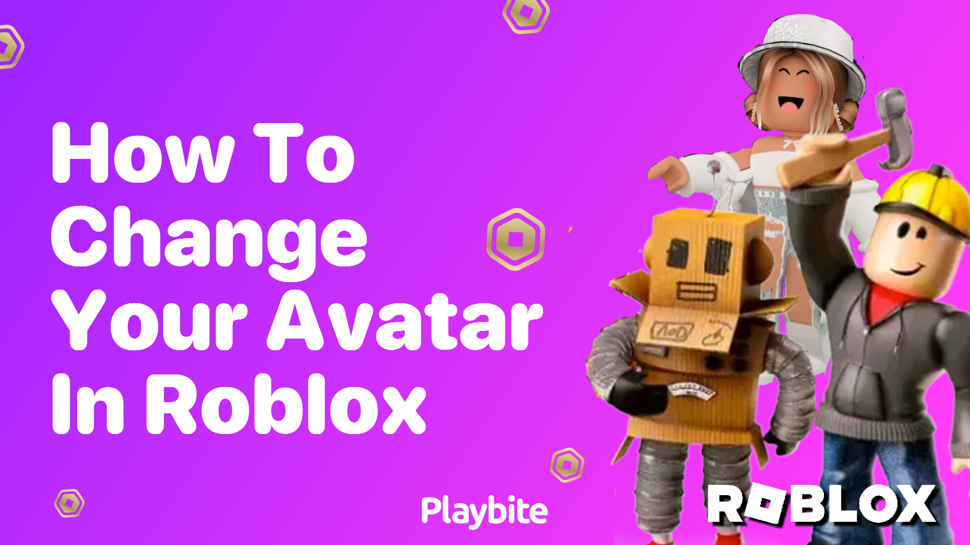 How to Change Your Avatar in Roblox