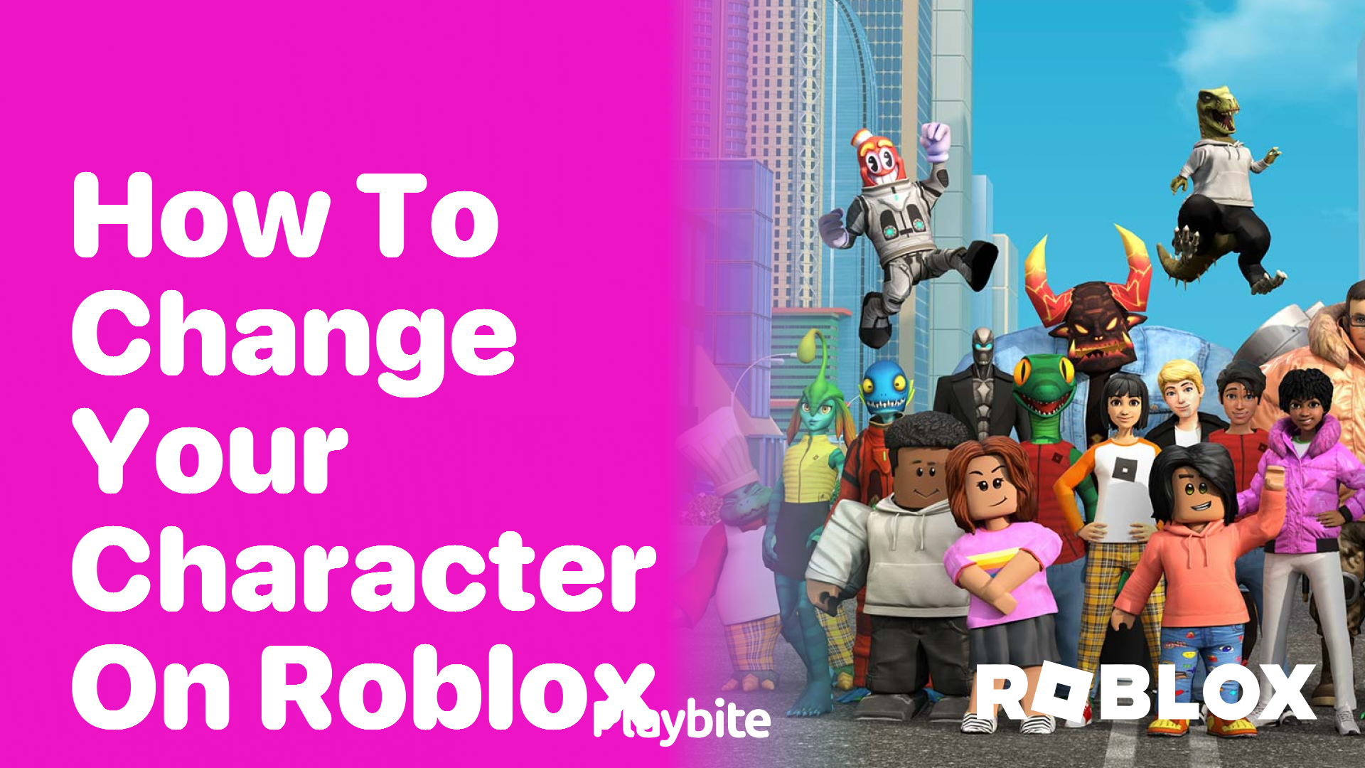 How to Change Your Character on Roblox