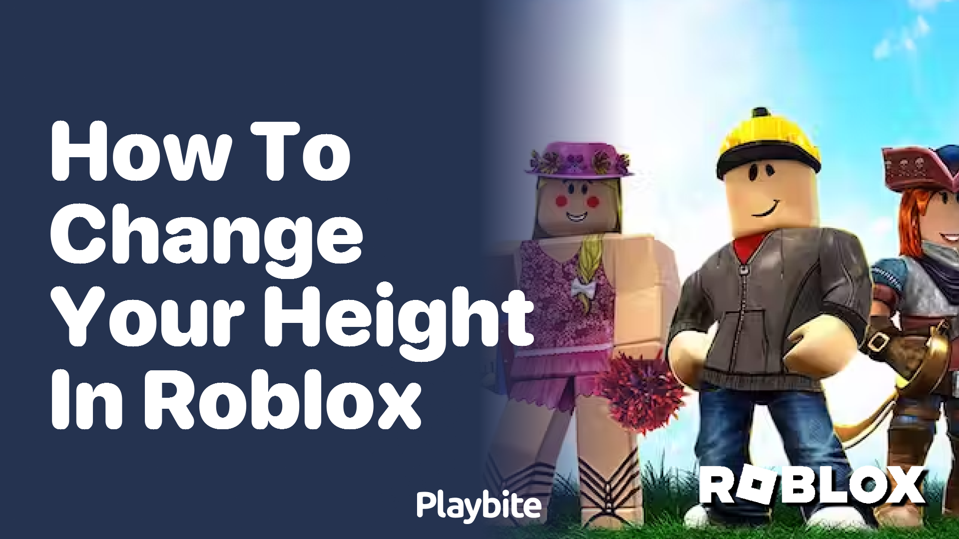 How to Change Your Height in Roblox