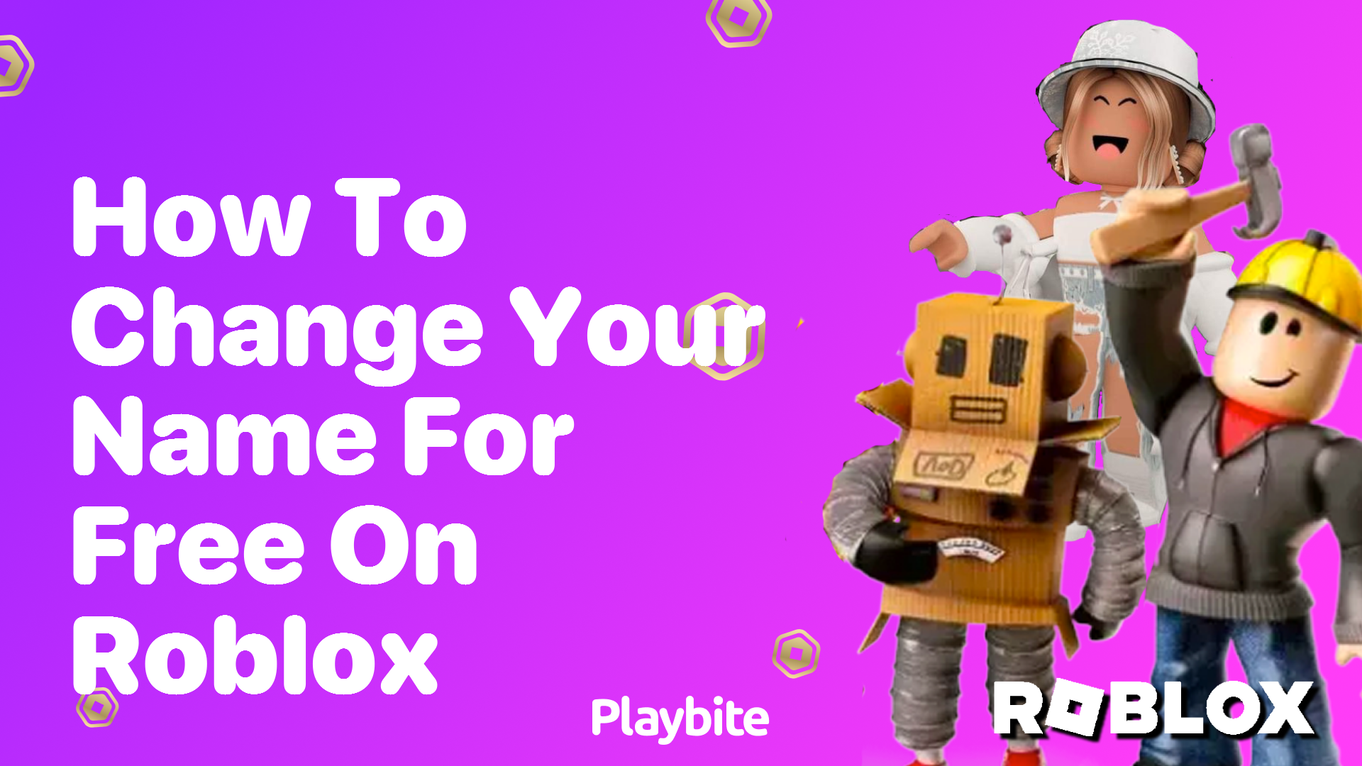 How to Change Your Name for Free on Roblox