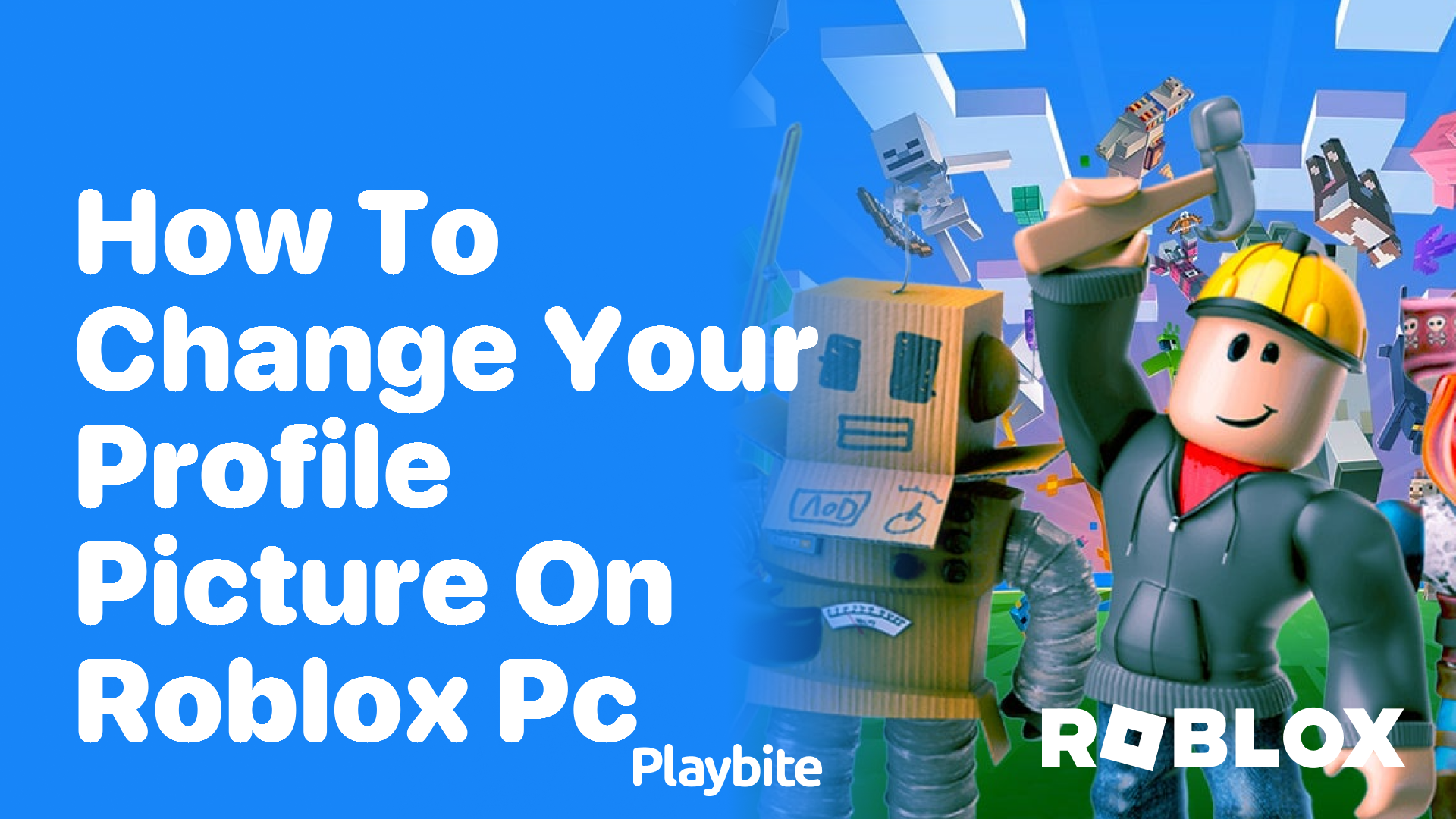 How to Change Your Profile Picture on Roblox PC