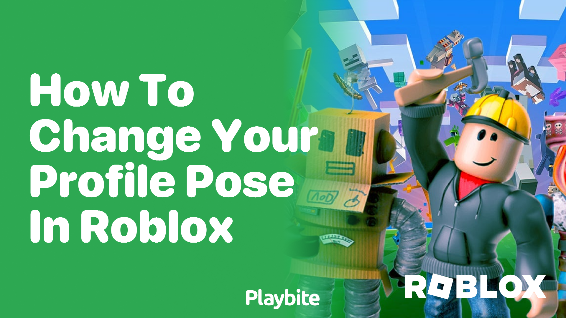 How to Change Your Profile Pose in Roblox