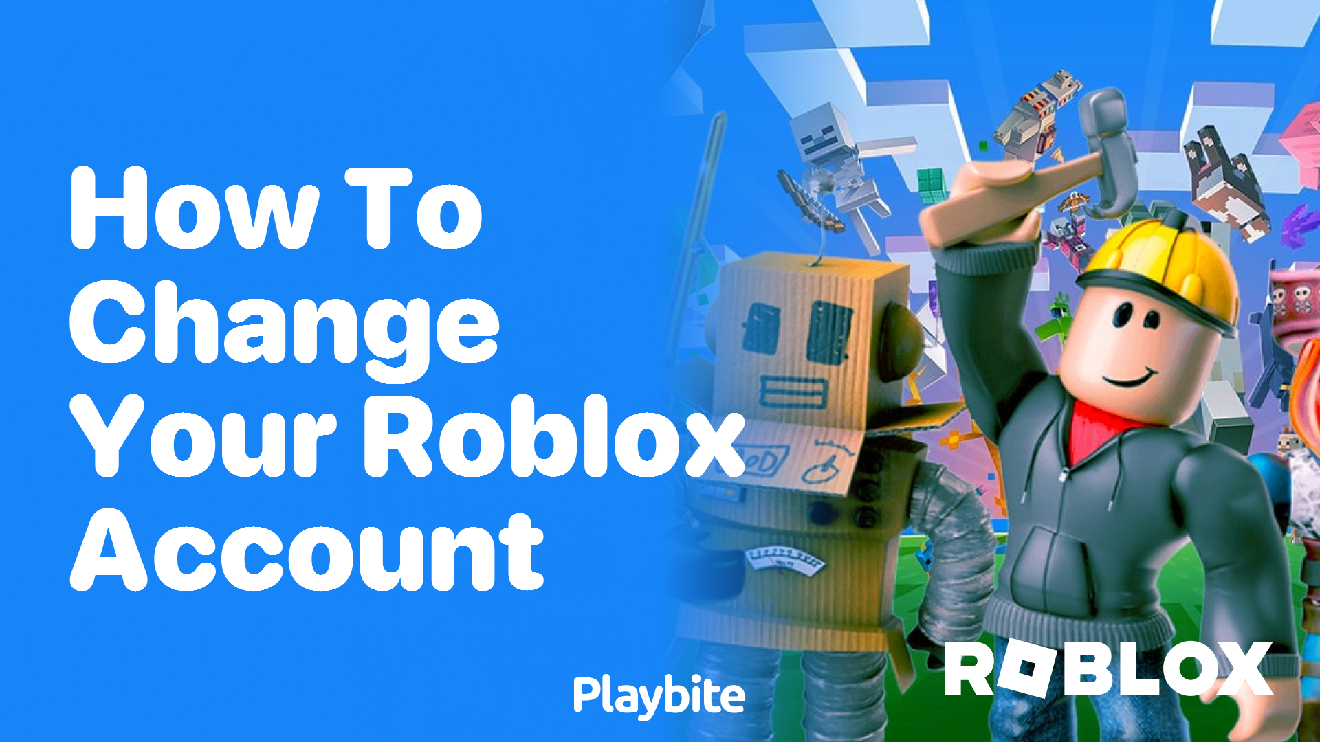 How to Change Your Roblox Account