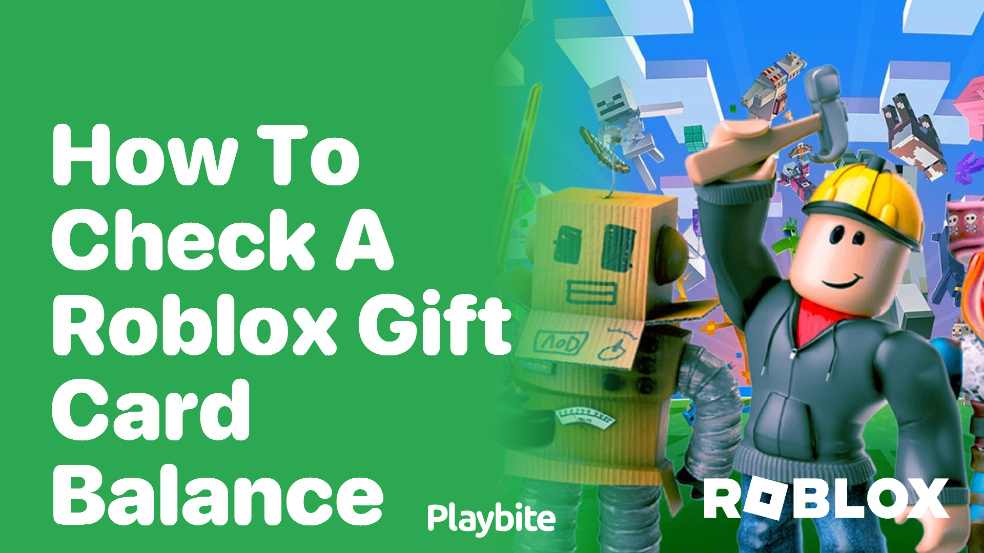 How to Check a Roblox Gift Card Balance Easily