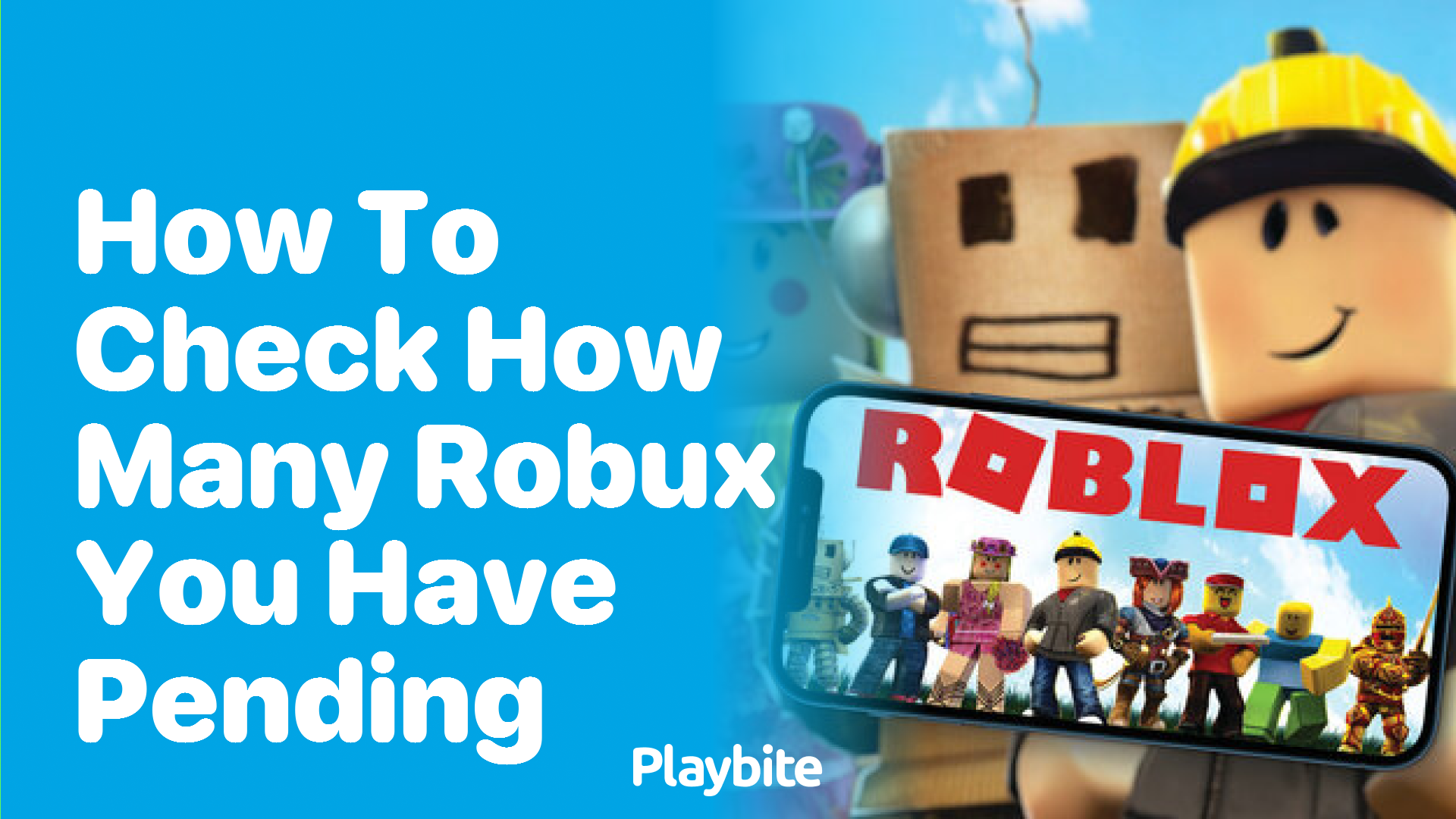 How to Check How Many Robux You Have Pending