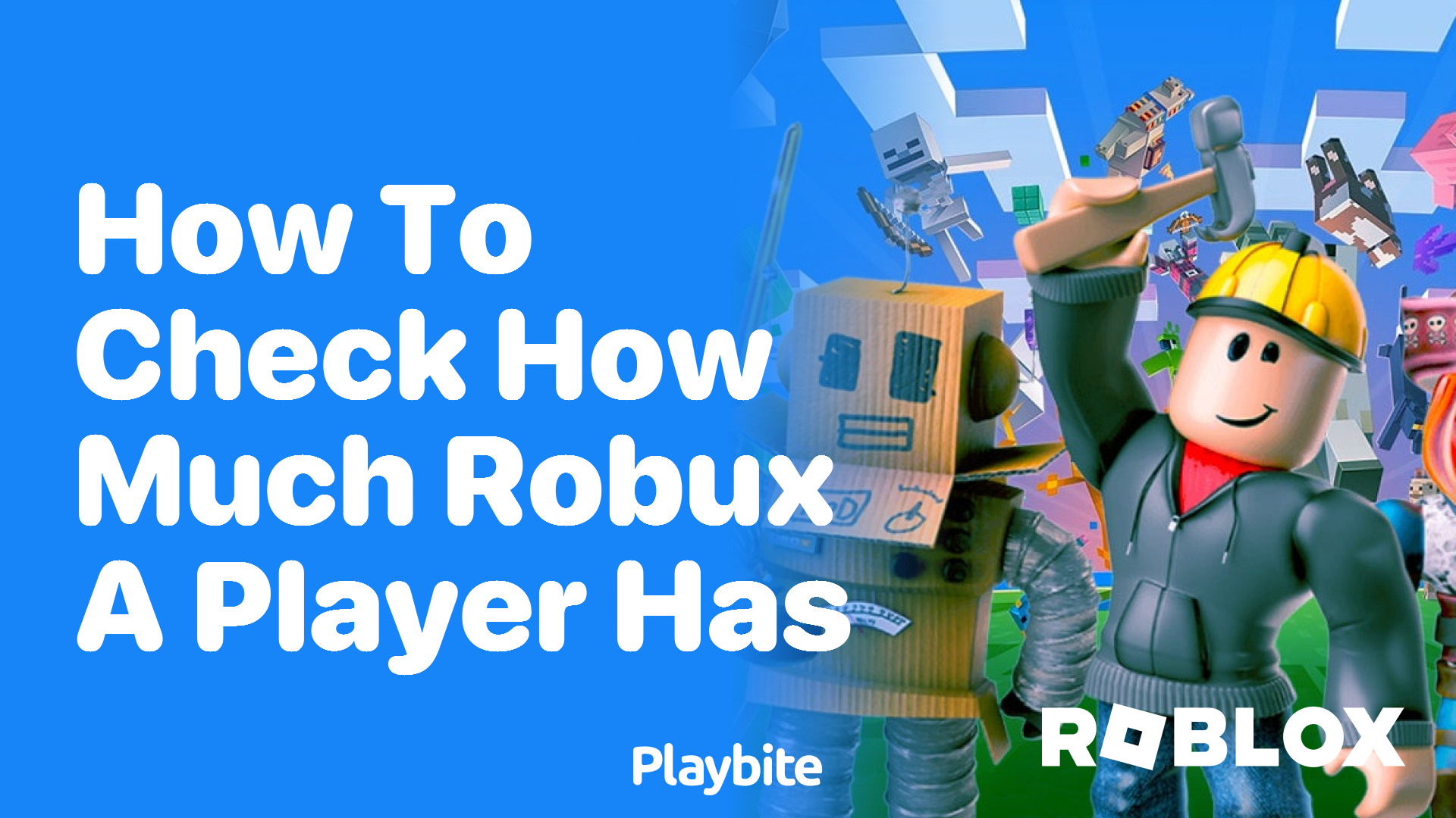 How To Find Out How Much Robux A Player Has Playbite How To Check How Much Robux A Player Has 