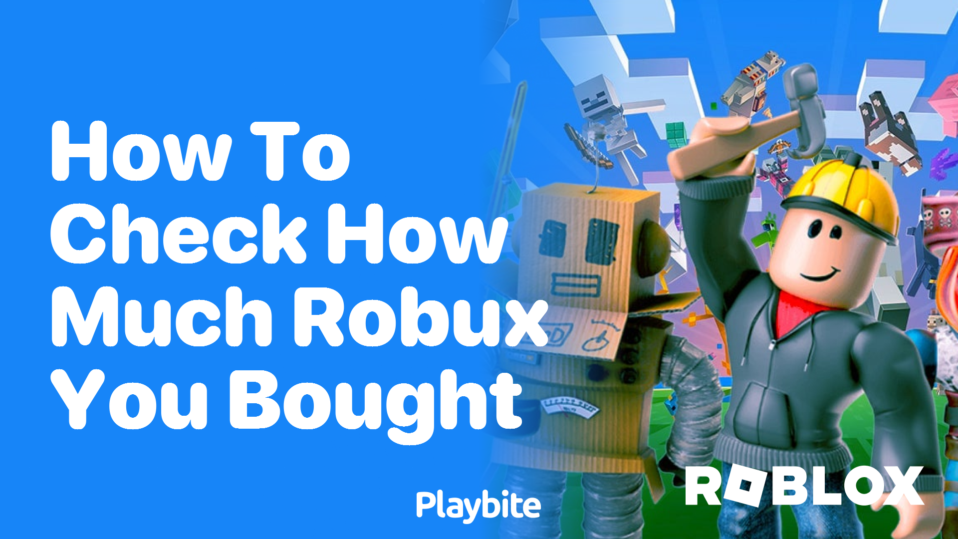 How to Check How Much Robux You Bought