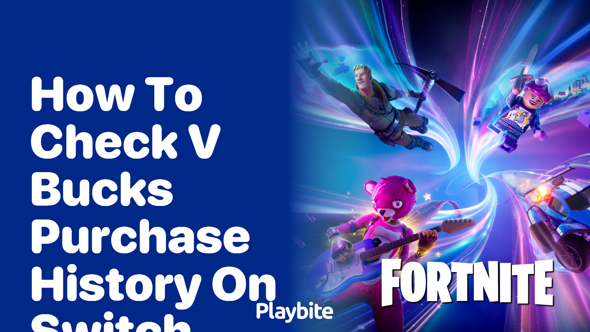 How to Check V-Bucks Purchase History on Switch