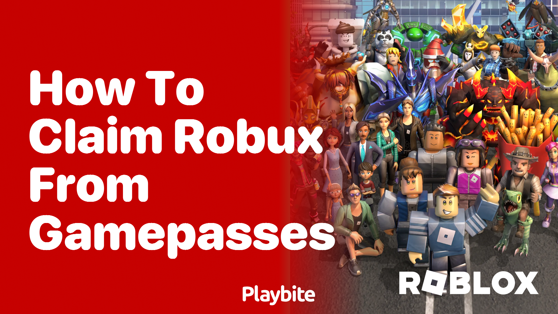 How to Claim Robux from Gamepasses in Roblox