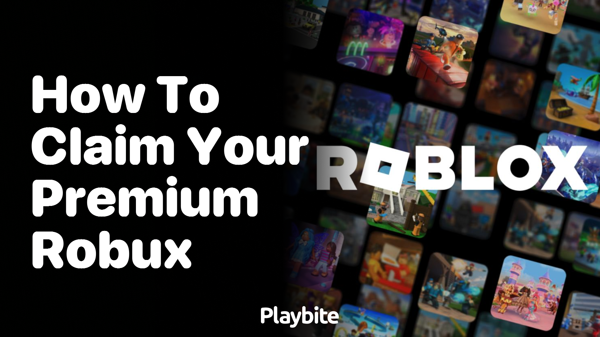 How to Claim Your Premium Robux