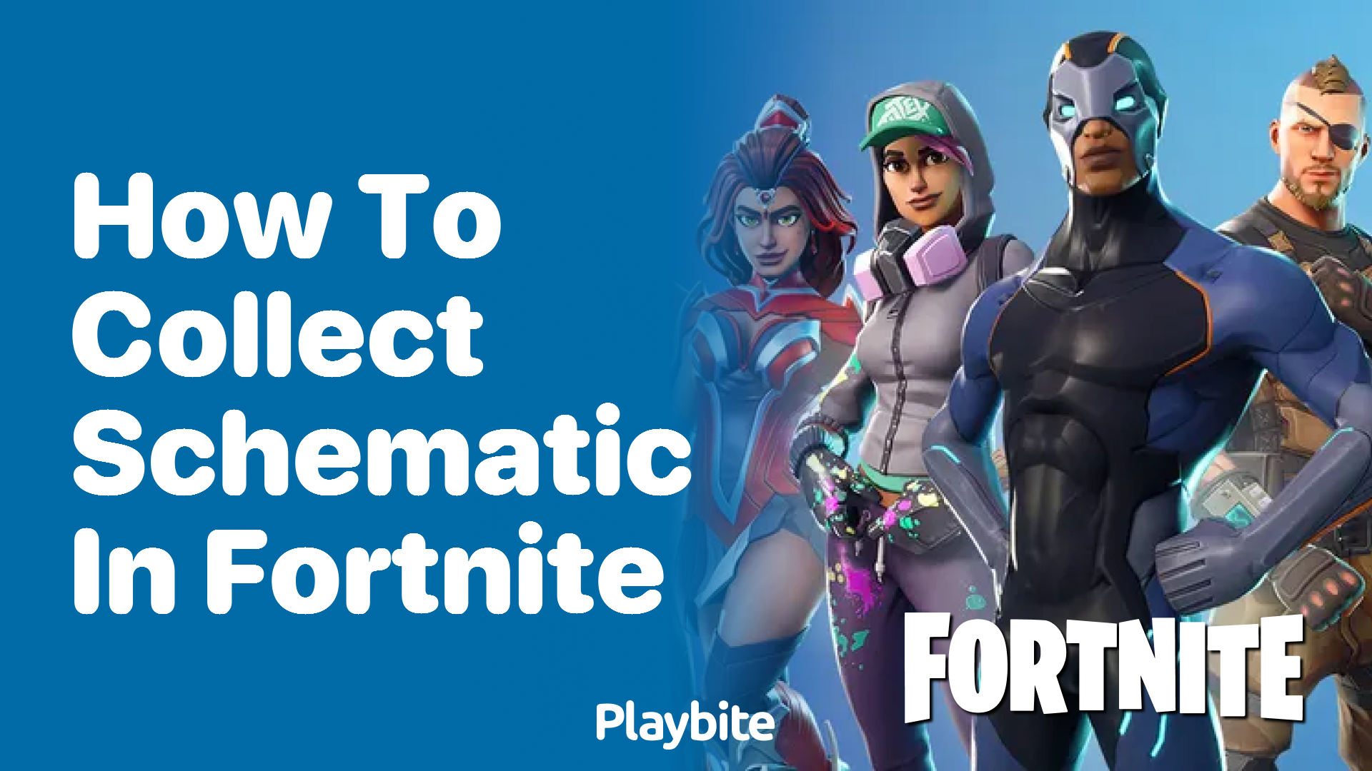 How to Collect Schematics in Fortnite
