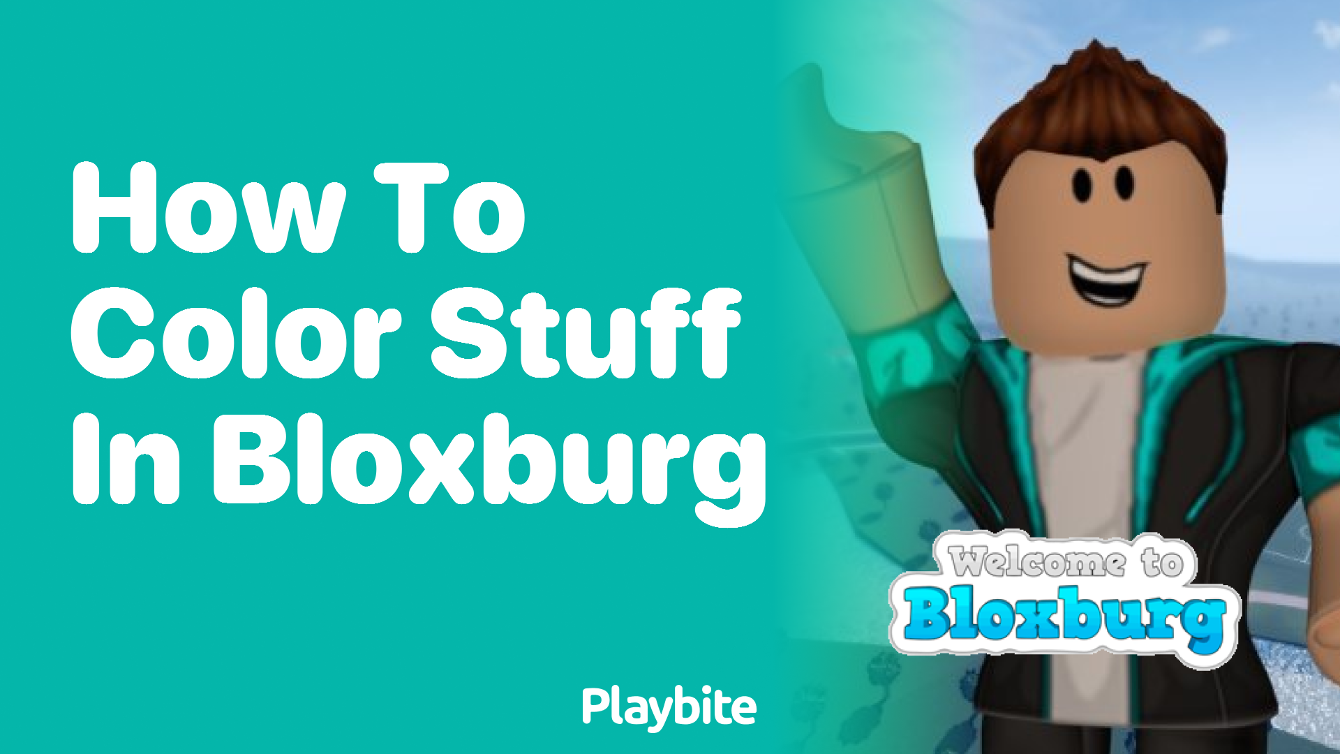 How to Color Stuff in Bloxburg