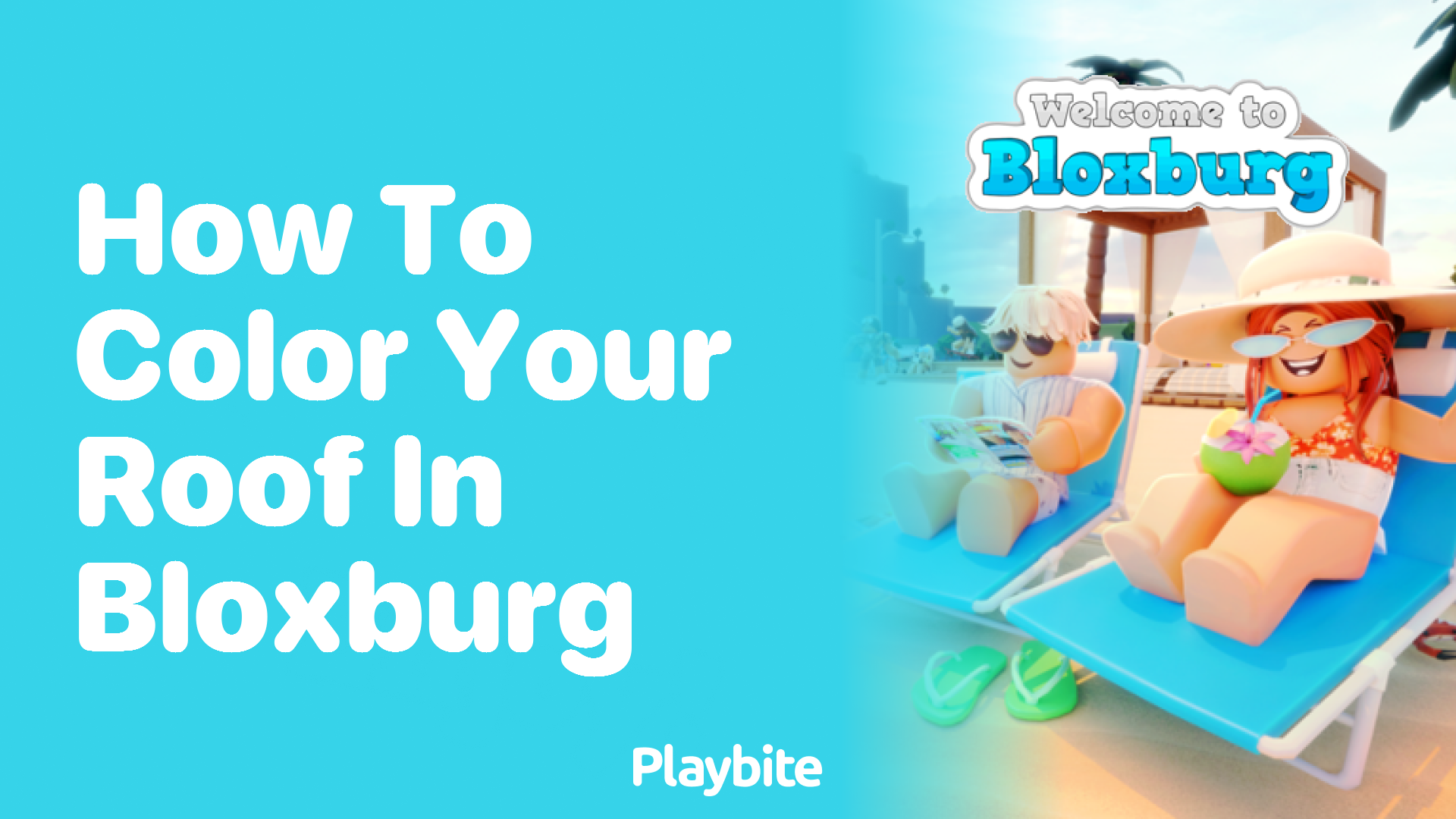 How to Color Your Roof in Bloxburg