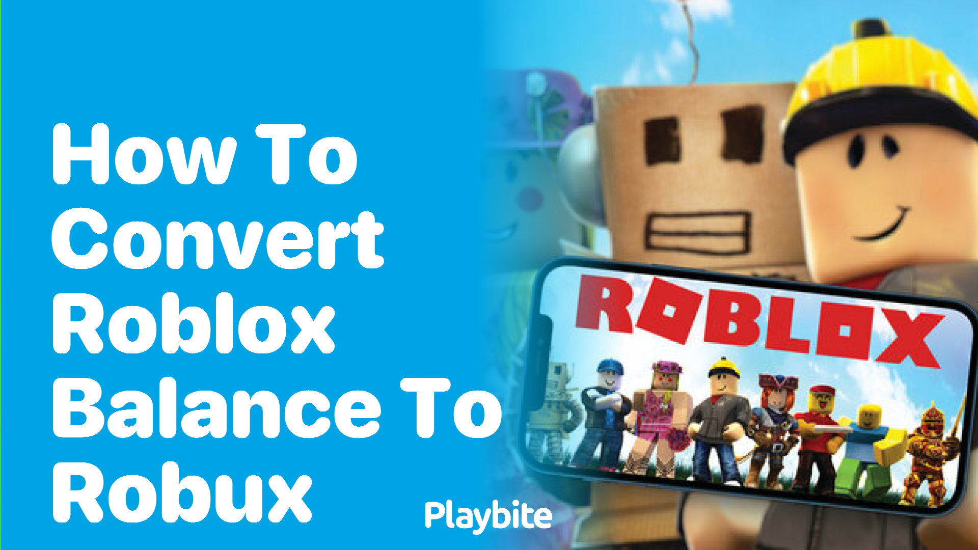 How to Convert Roblox Balance to Robux