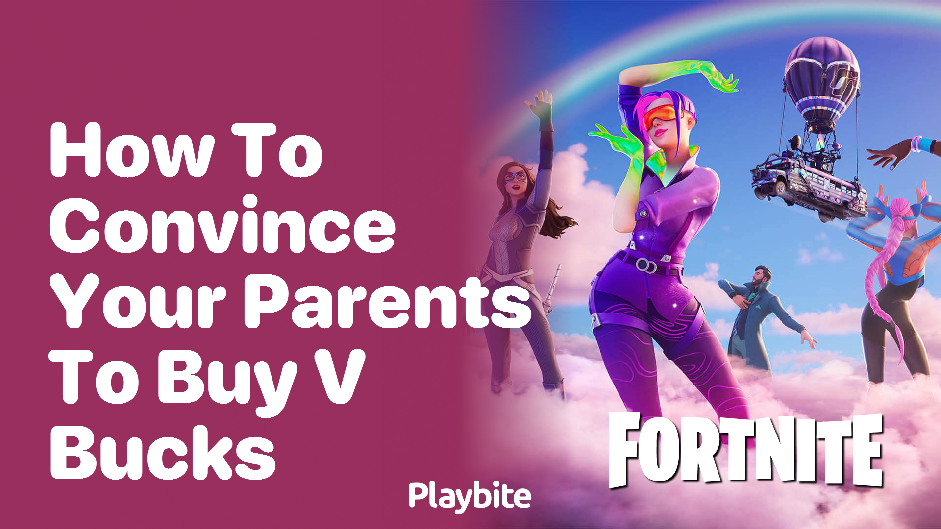 How to Convince Your Parents to Buy V-Bucks for You