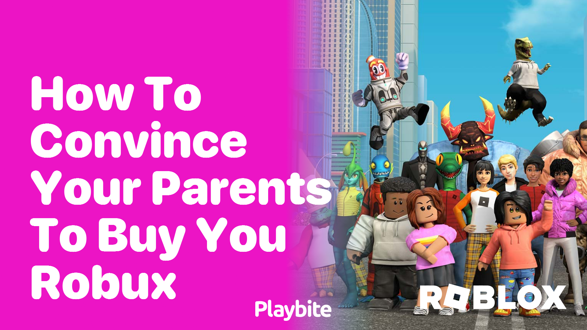 How to Convince Your Parents to Buy You Robux
