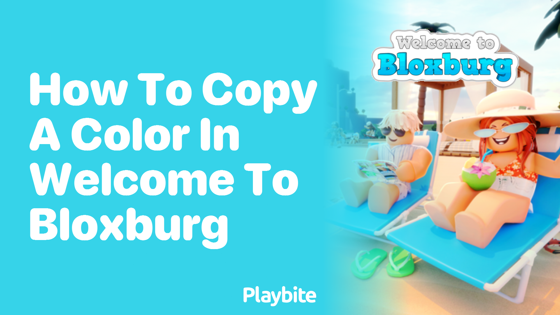 How to Copy a Color in Welcome to Bloxburg