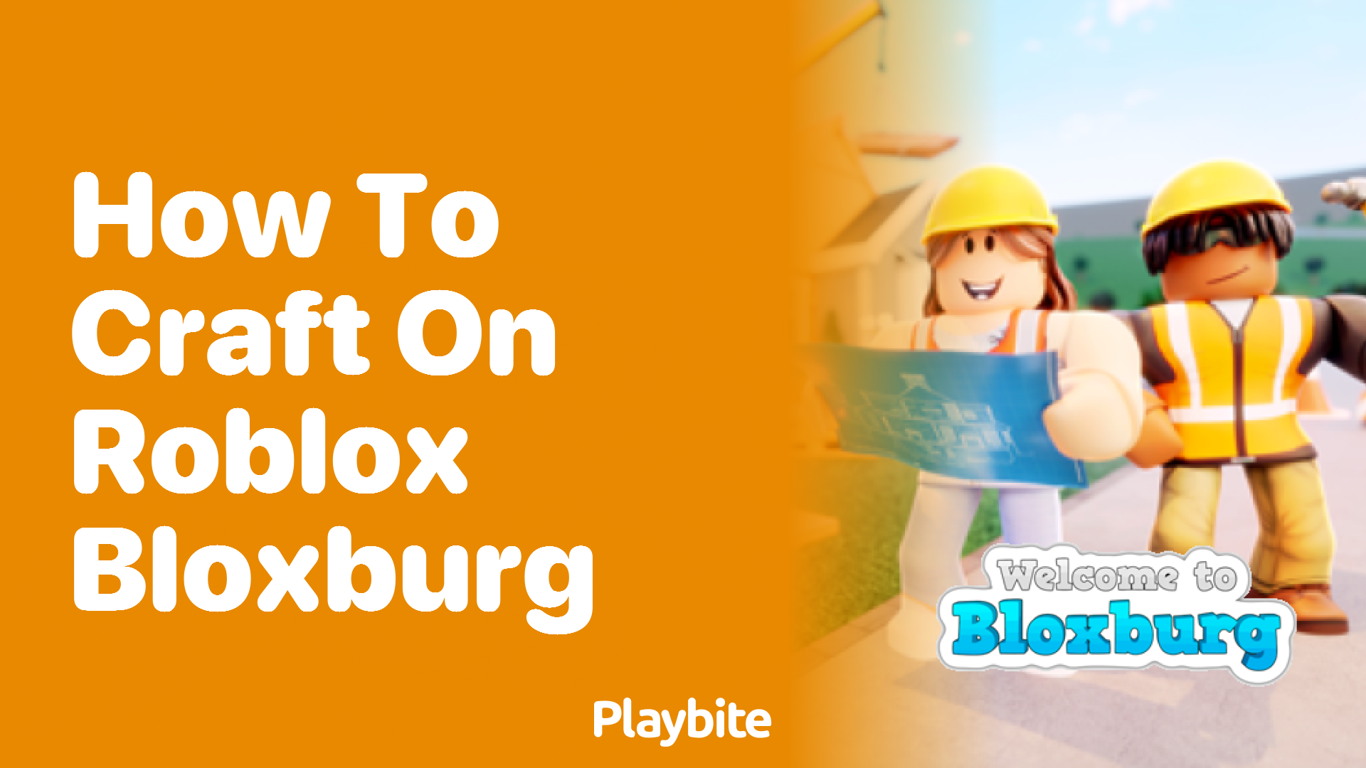 How to Craft on Roblox Bloxburg