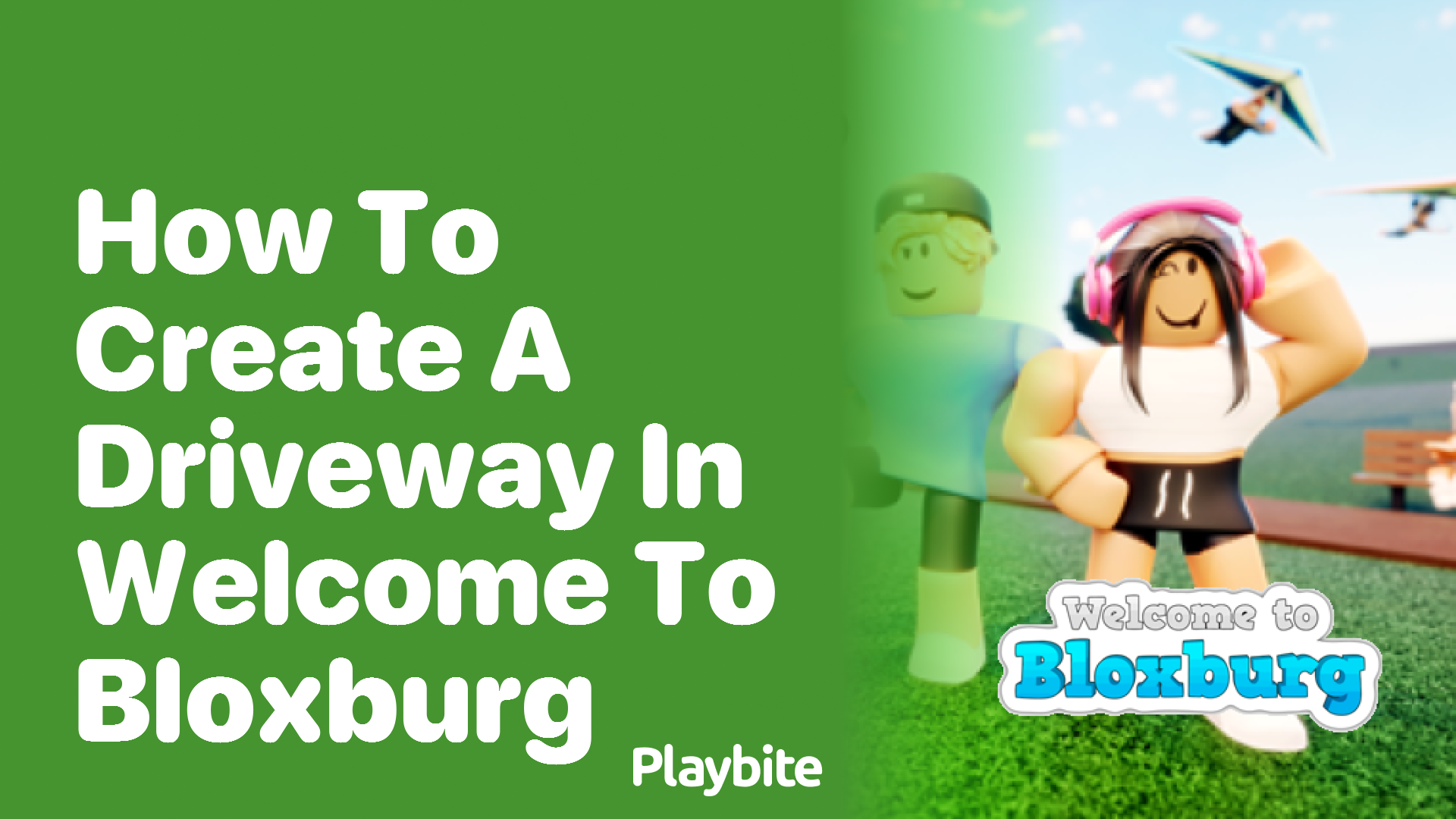 How to Create a Driveway in Welcome to Bloxburg