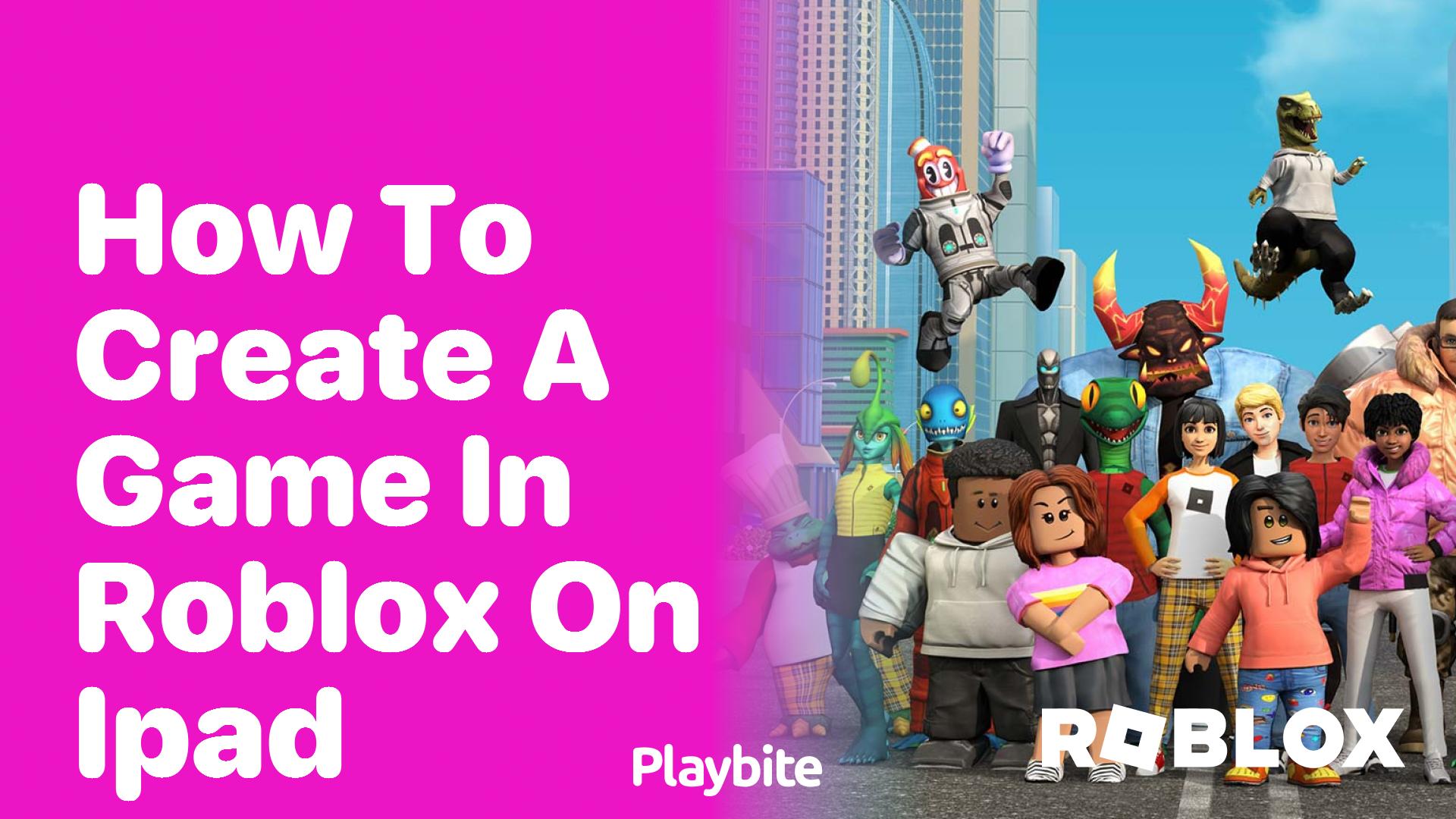How to Create a Game in Roblox on iPad