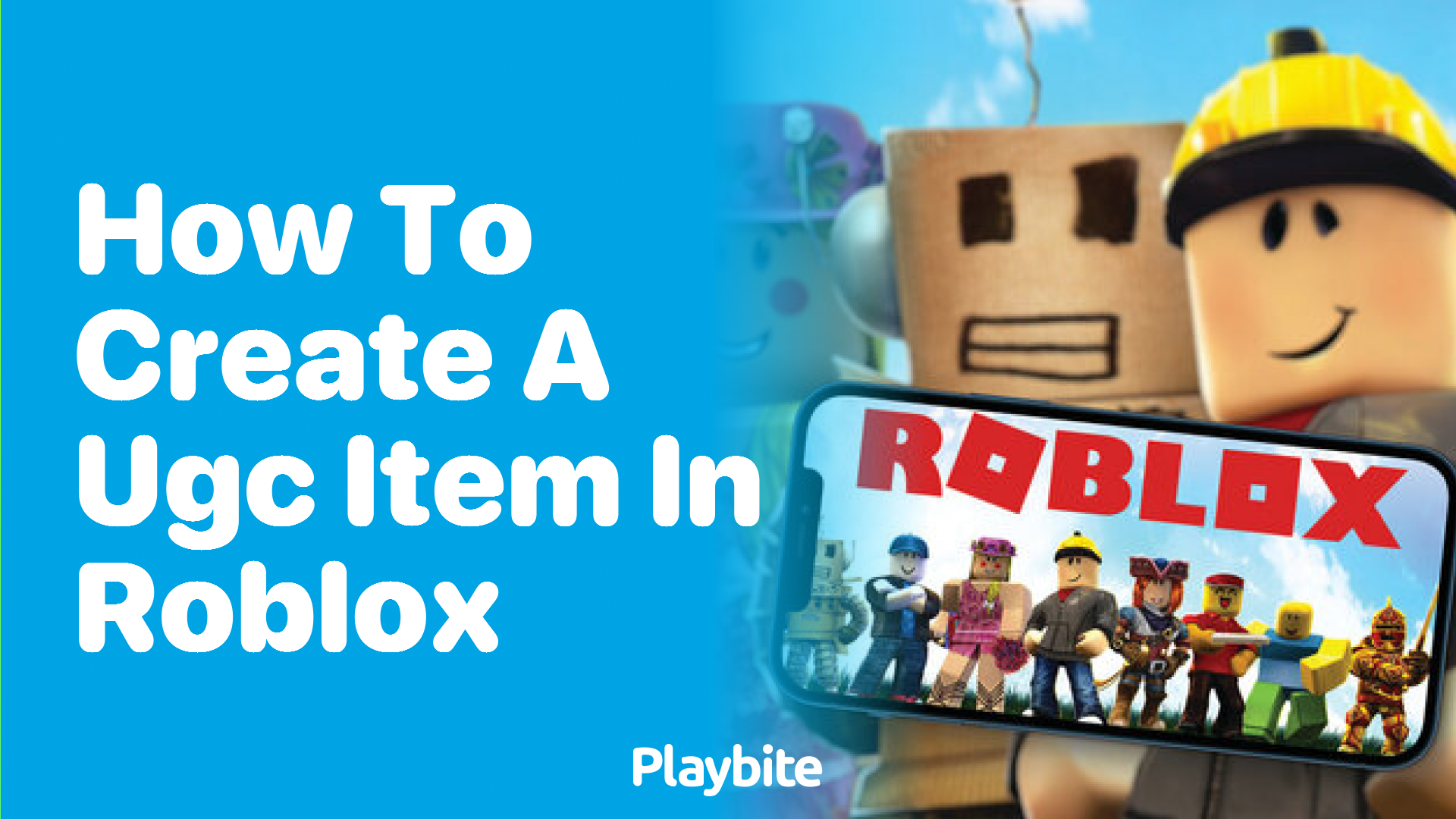 How to Create a UGC Item in Roblox