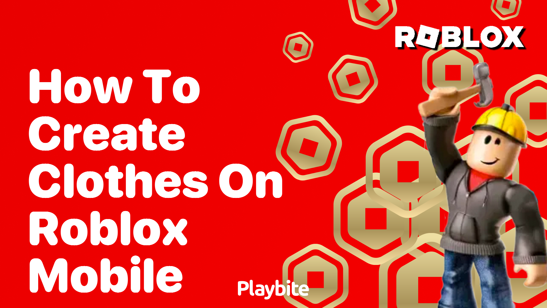How to Create Clothes on Roblox Mobile? Playbite