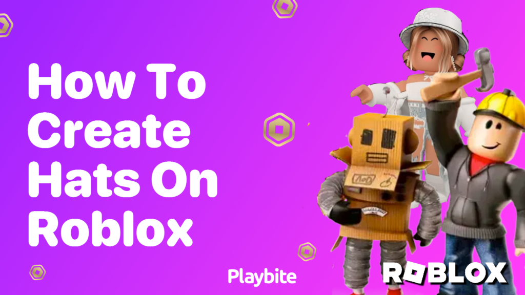 How to Create Hats on Roblox A Simple Guide Playbite