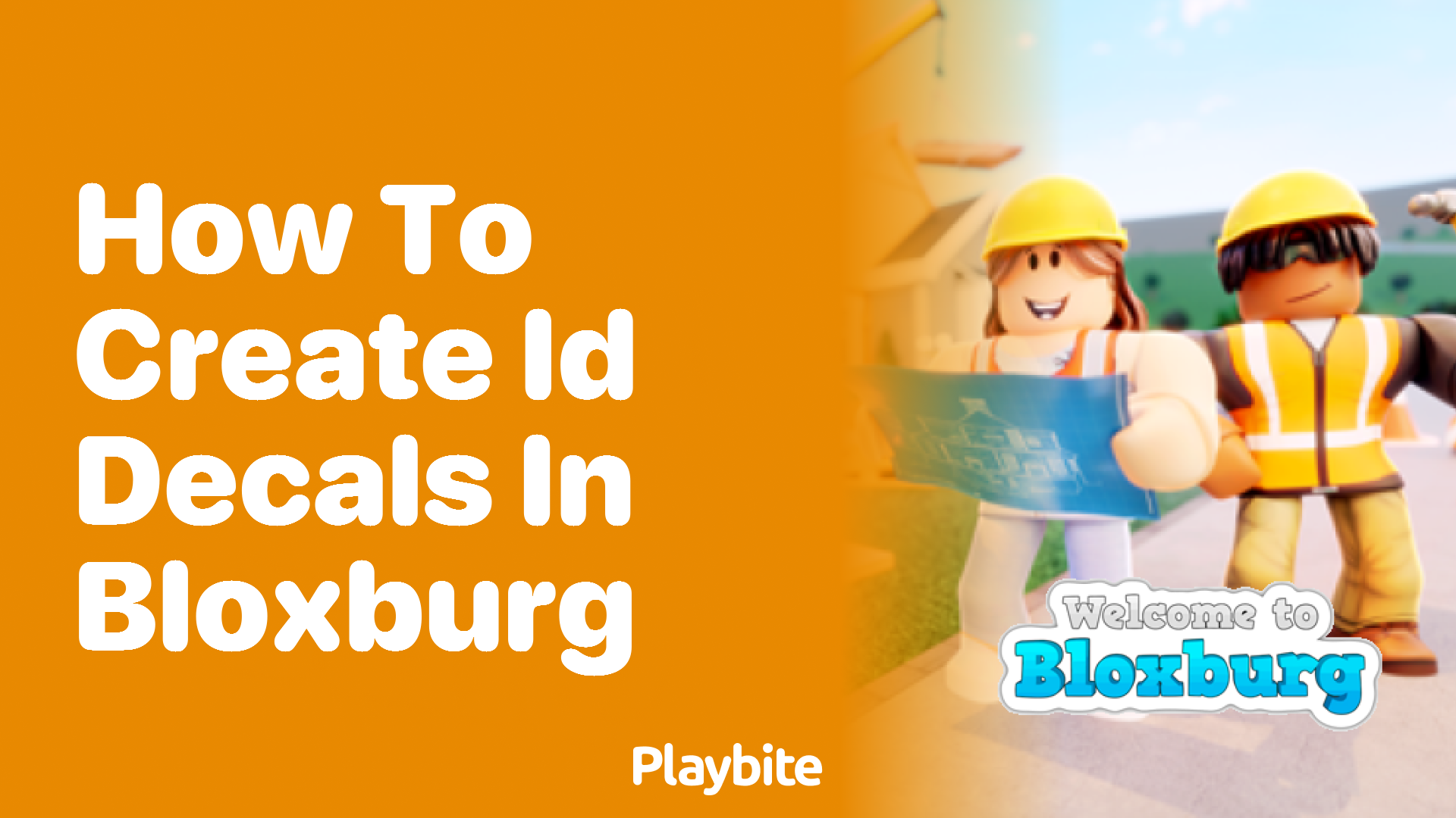 How to Create ID Decals in Bloxburg