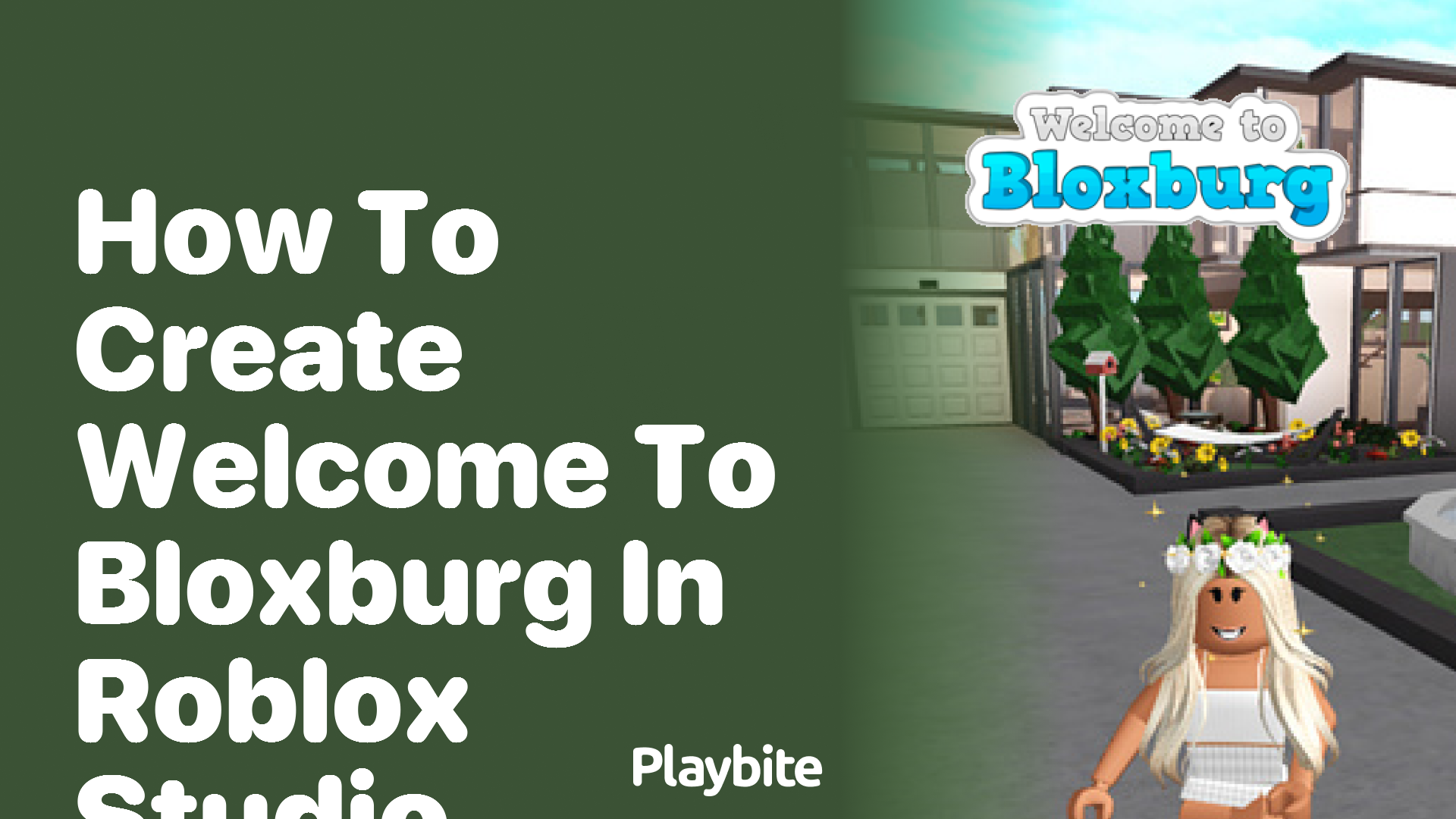 How to Create Welcome to Bloxburg in Roblox Studio