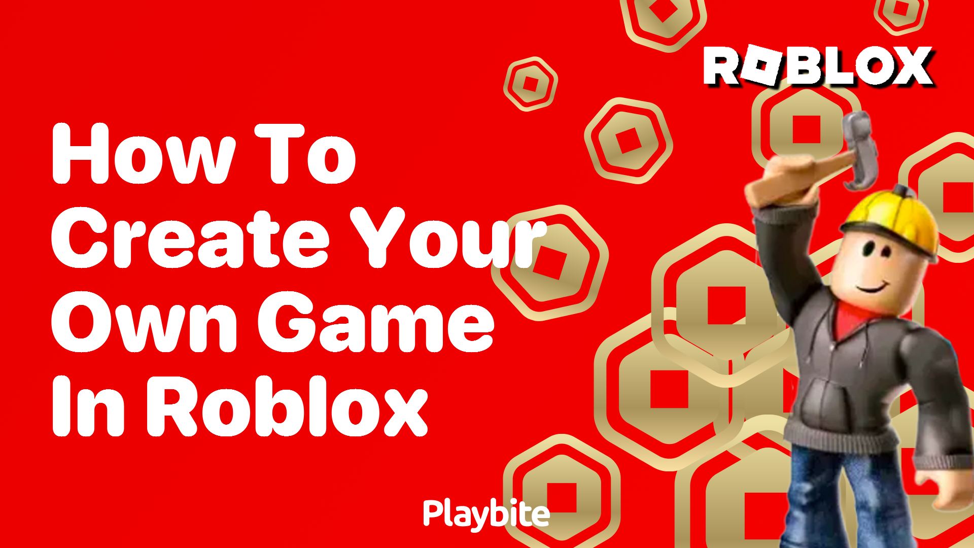 How to Create Your Own Game in Roblox Playbite