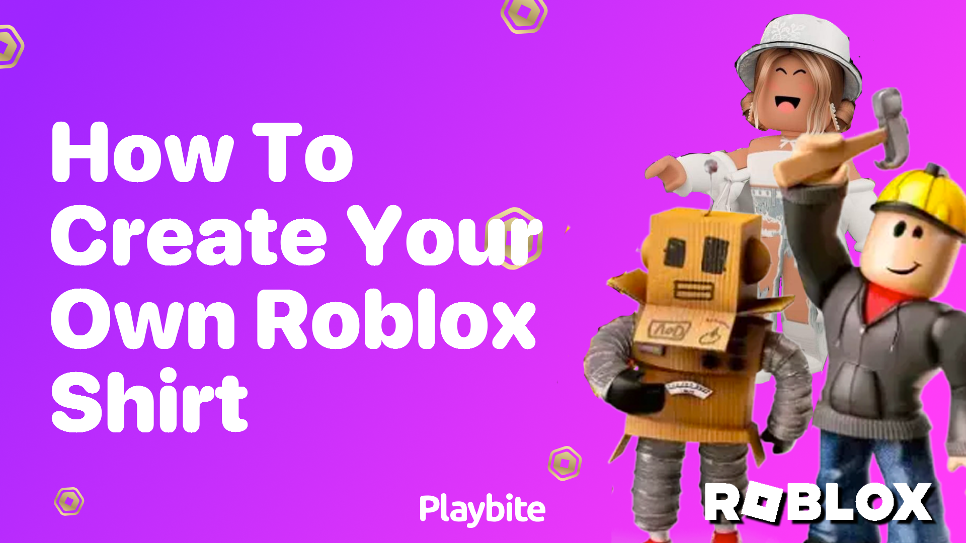 How to Create Your Own Roblox Shirt