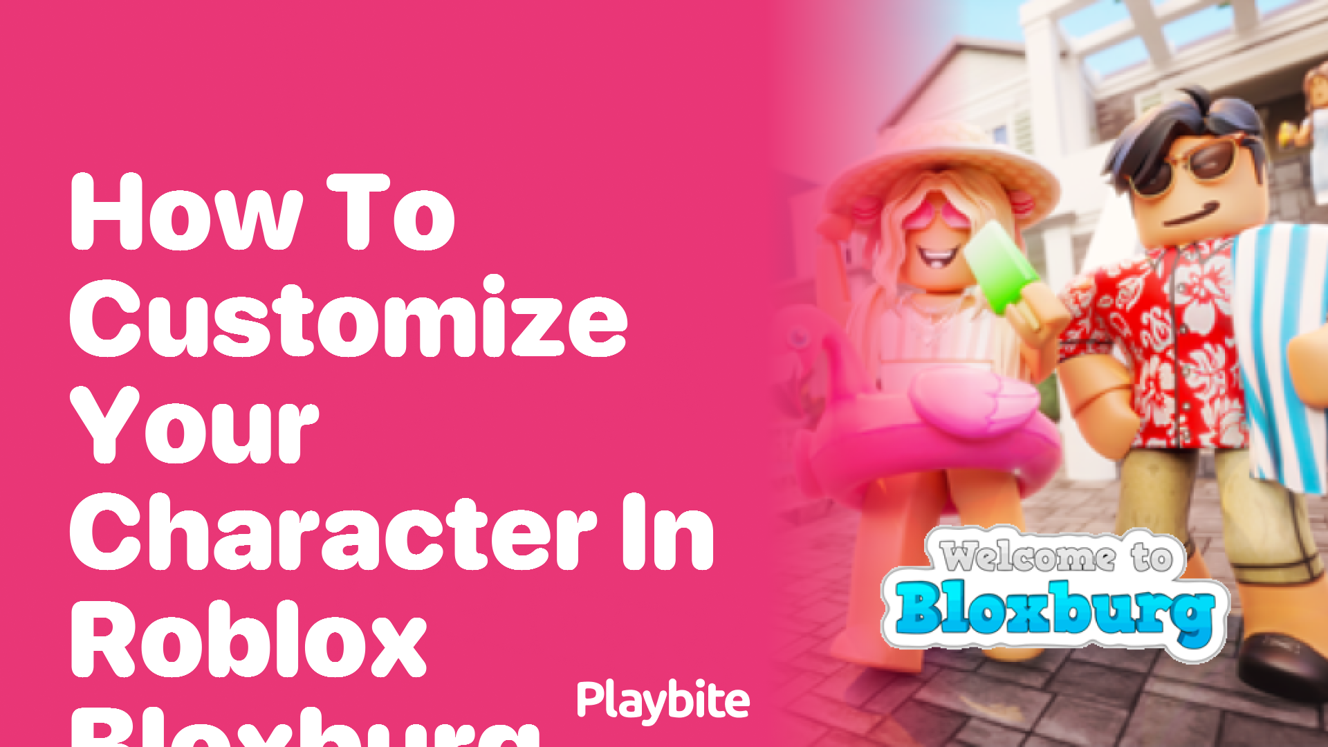 How to Customize Your Character in Roblox Bloxburg