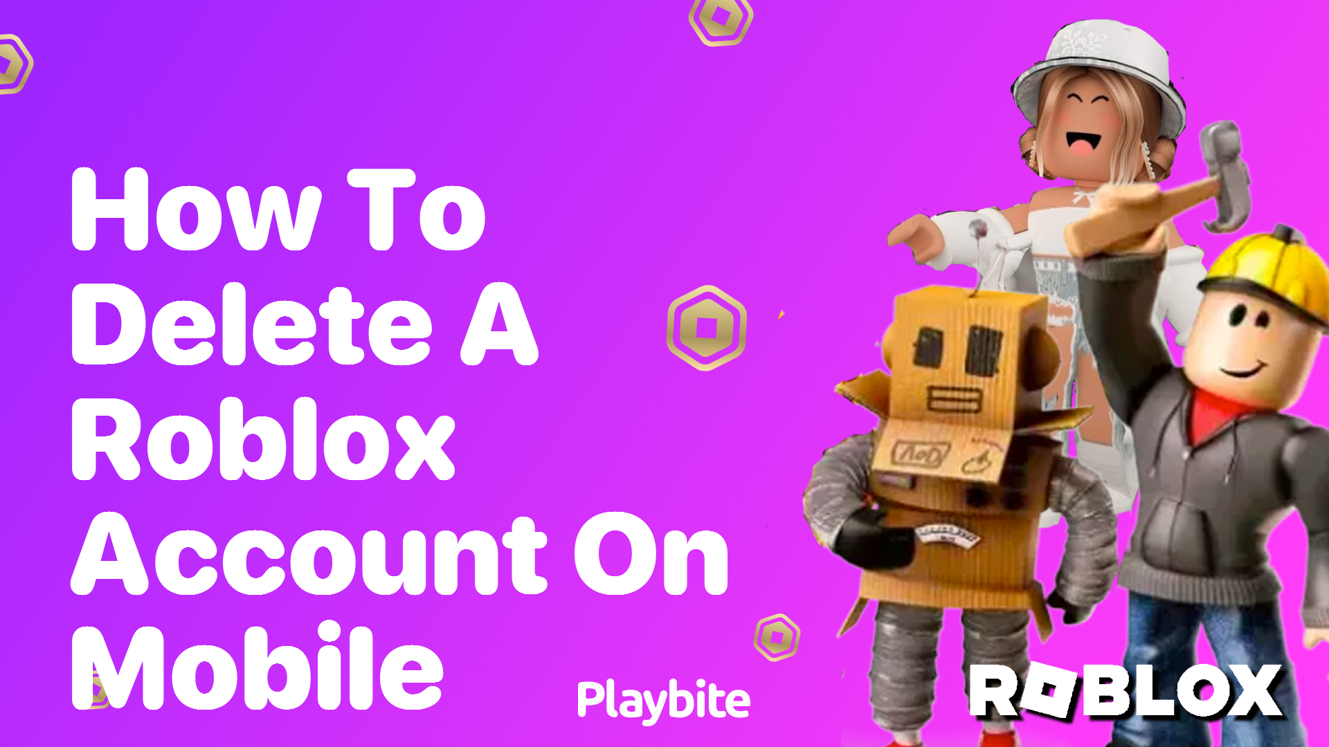 How to Delete a Roblox Account on Mobile: A Simple Guide