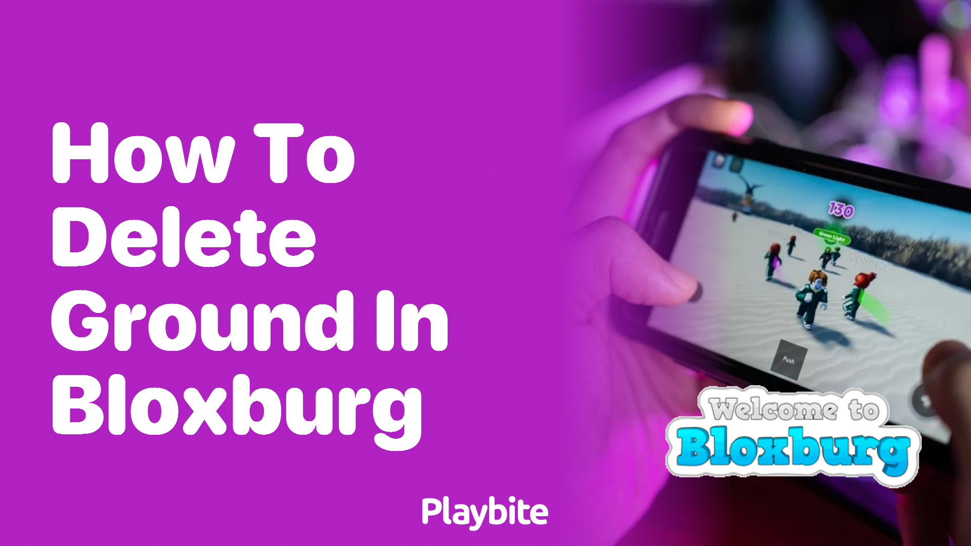 How to Delete Ground in Bloxburg: A Simple Guide