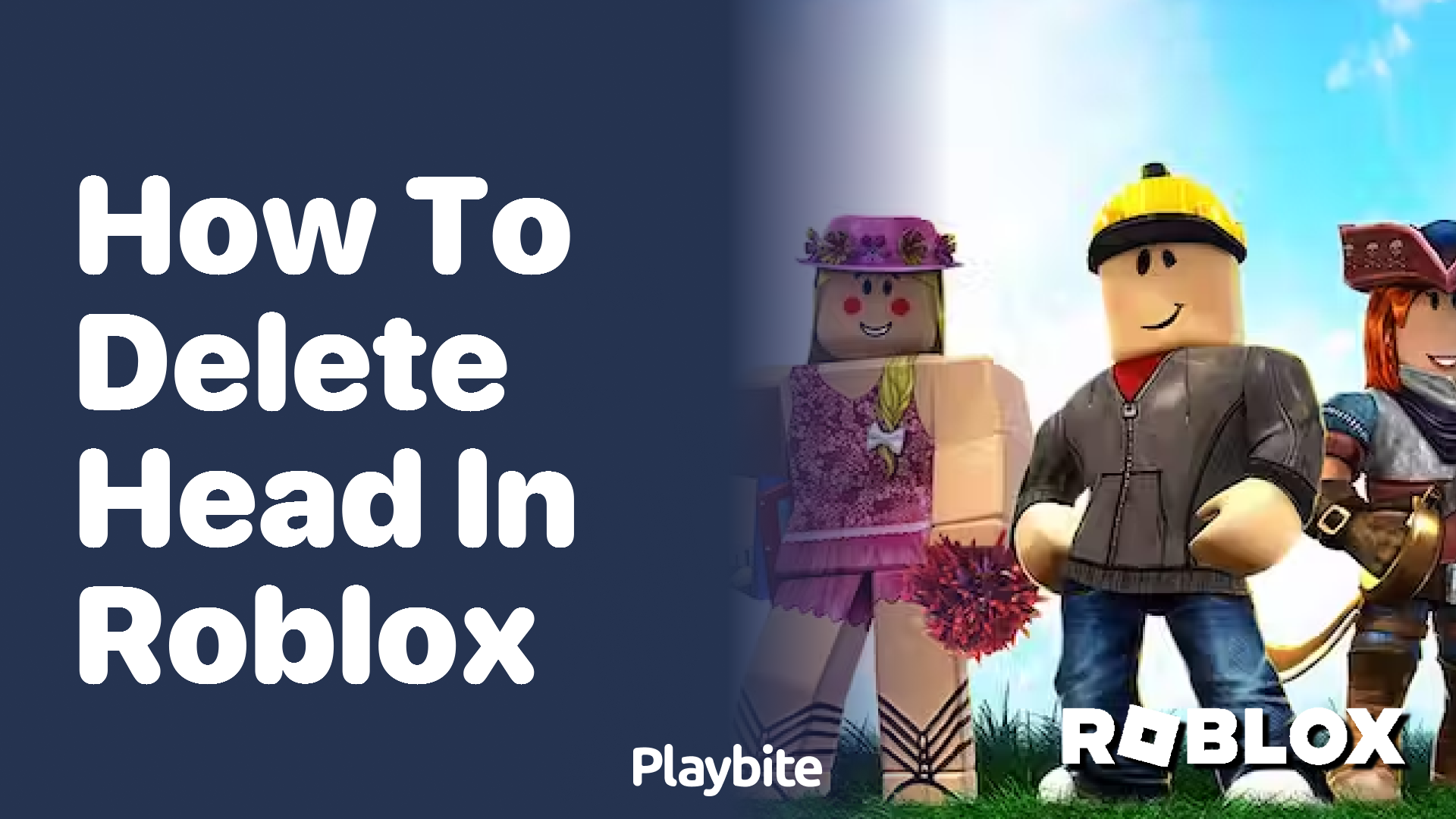 How to Delete Your Head in Roblox
