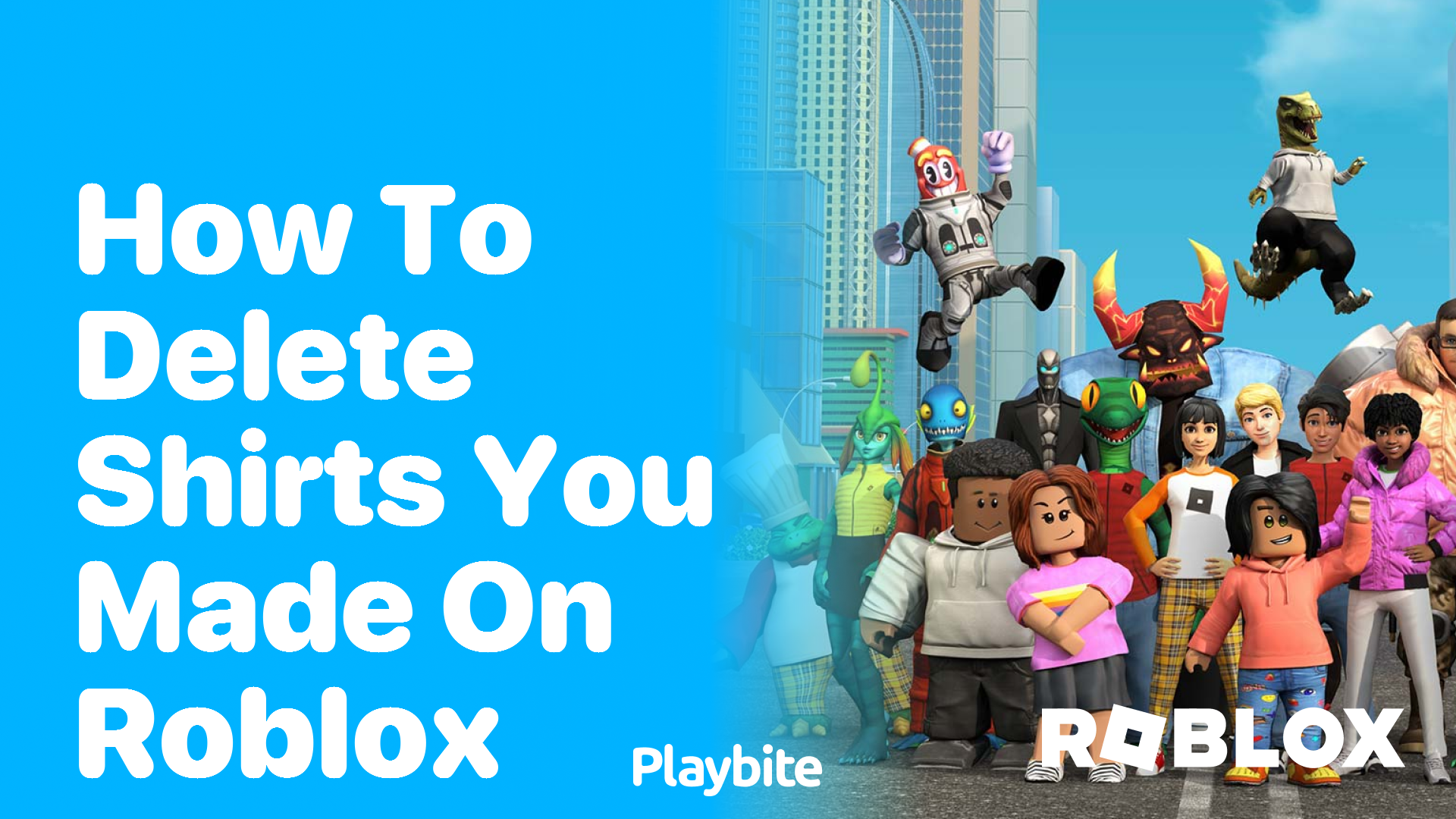 How to Delete Shirts You Made on Roblox