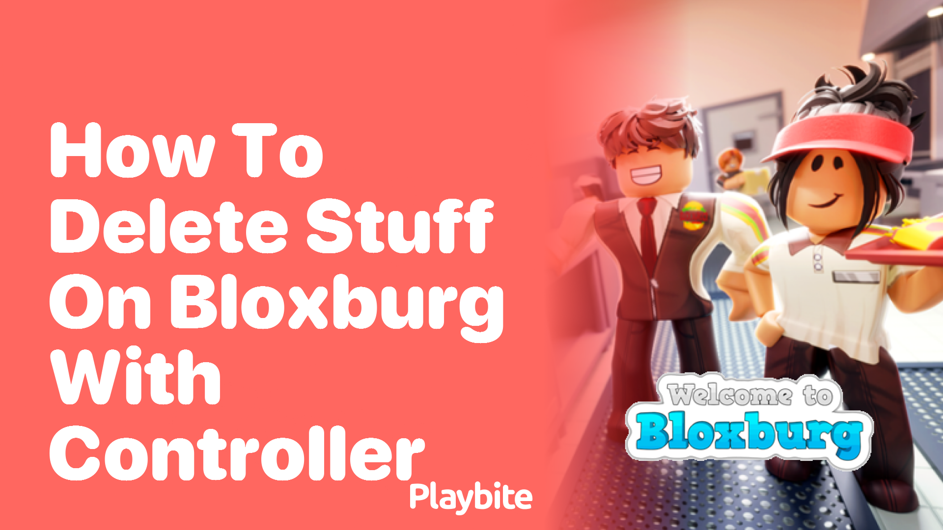 How to Delete Stuff on Bloxburg With a Controller