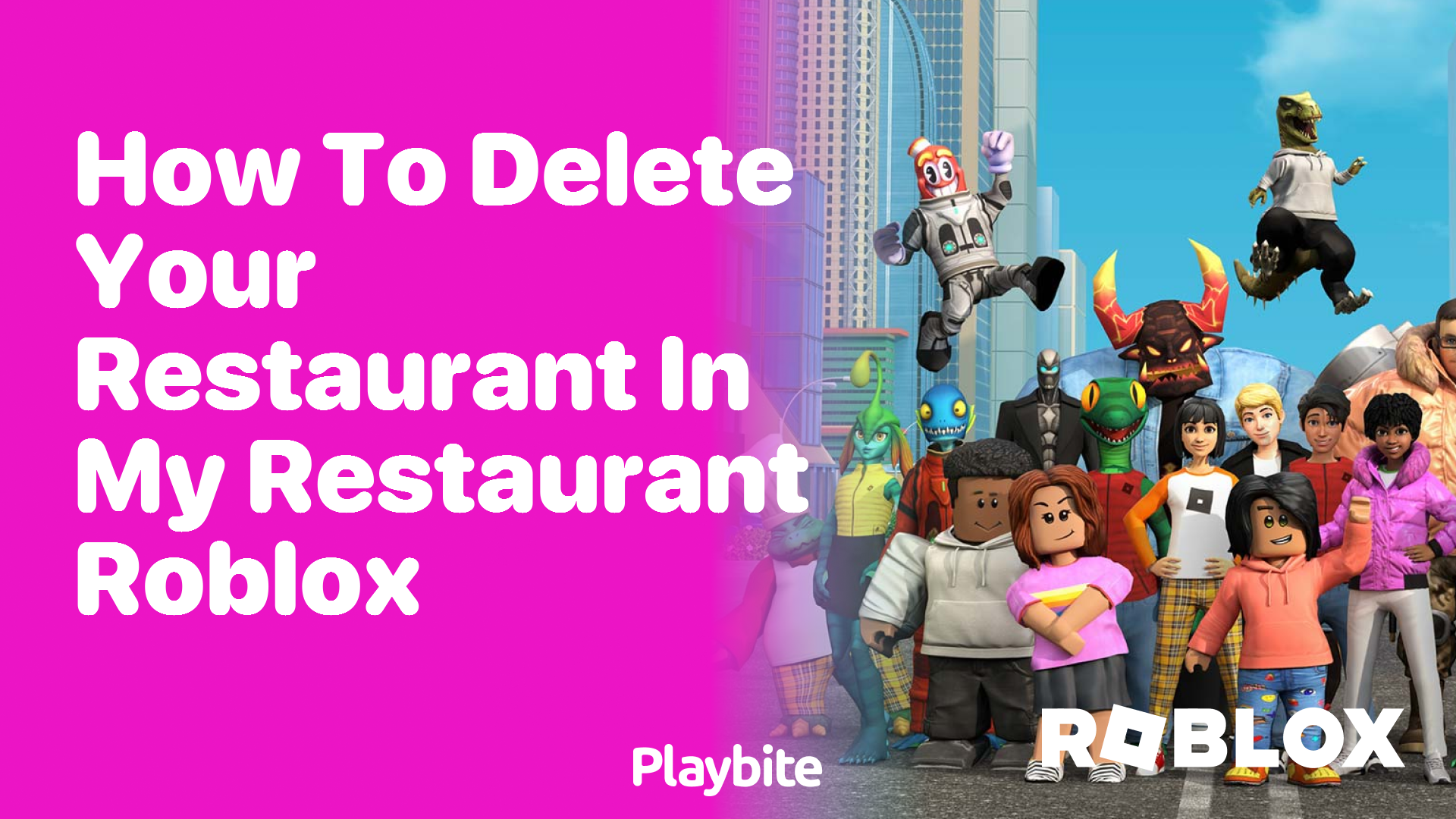 How to Delete Your Restaurant in My Restaurant on Roblox