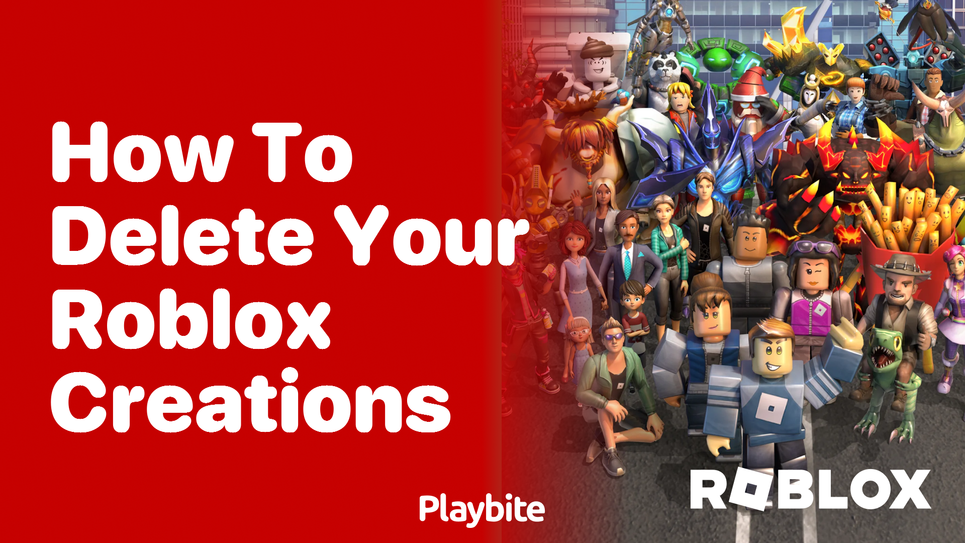 How to Delete Your Roblox Creations