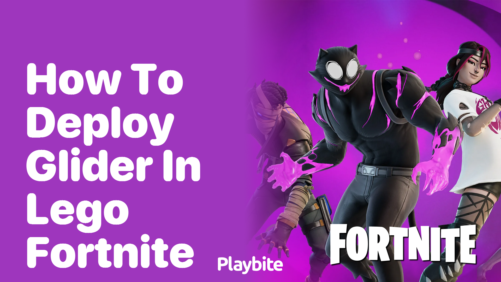 How to Deploy Your Glider in LEGO Fortnite