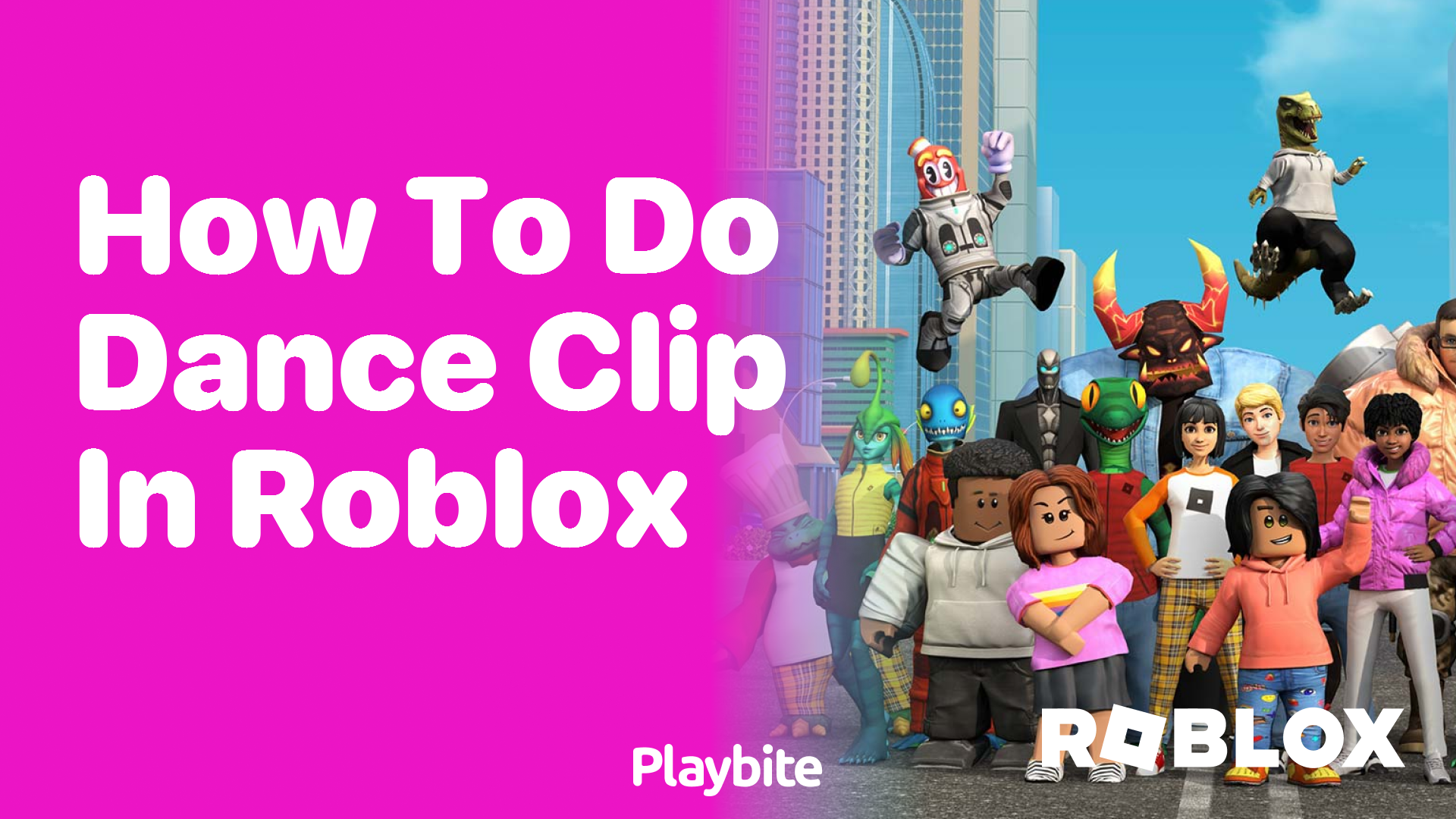 How to Do a Dance Clip in Roblox