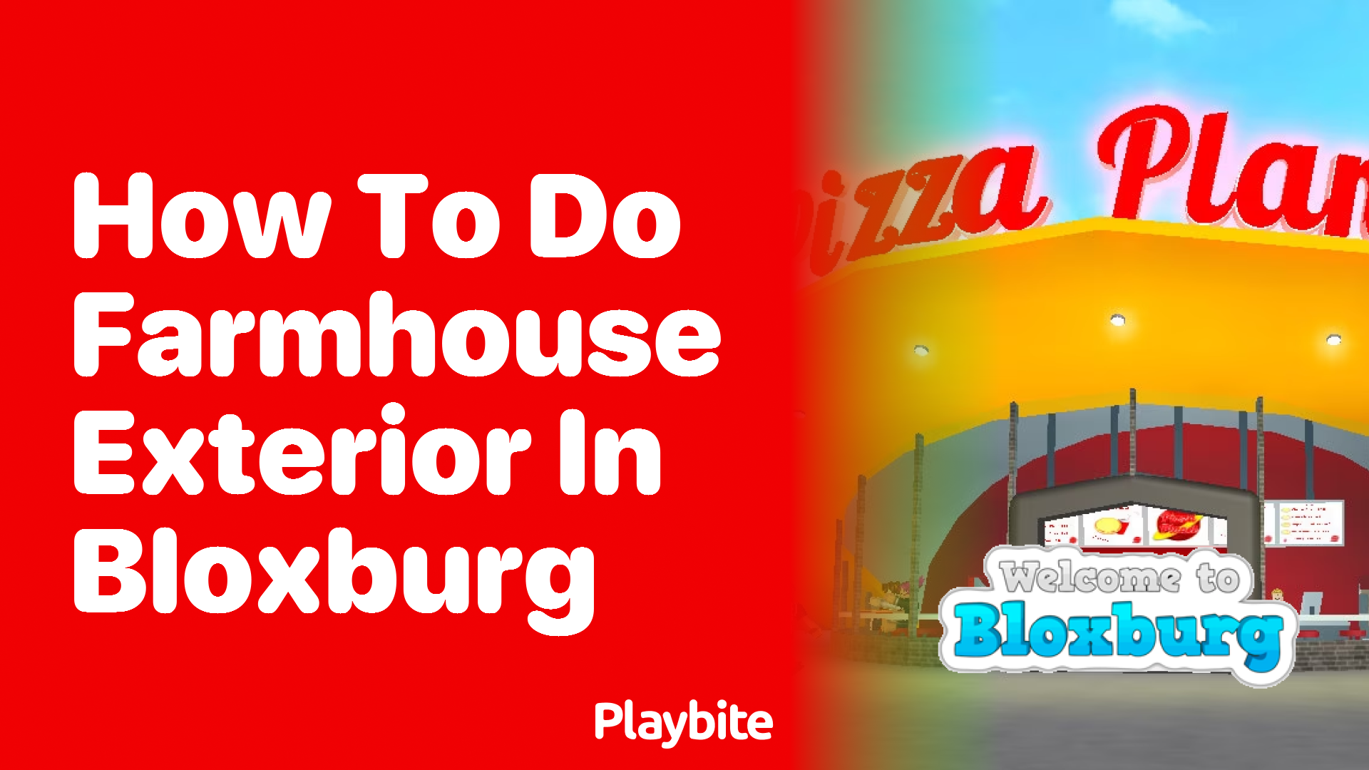 How to Create a Farmhouse Exterior in Bloxburg