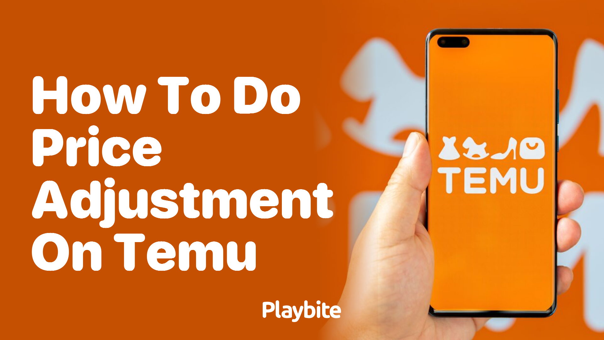 How to Do Price Adjustment on Temu