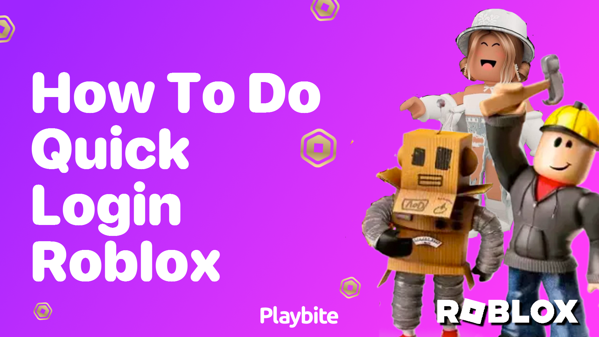 How to Do Quick Login on Roblox