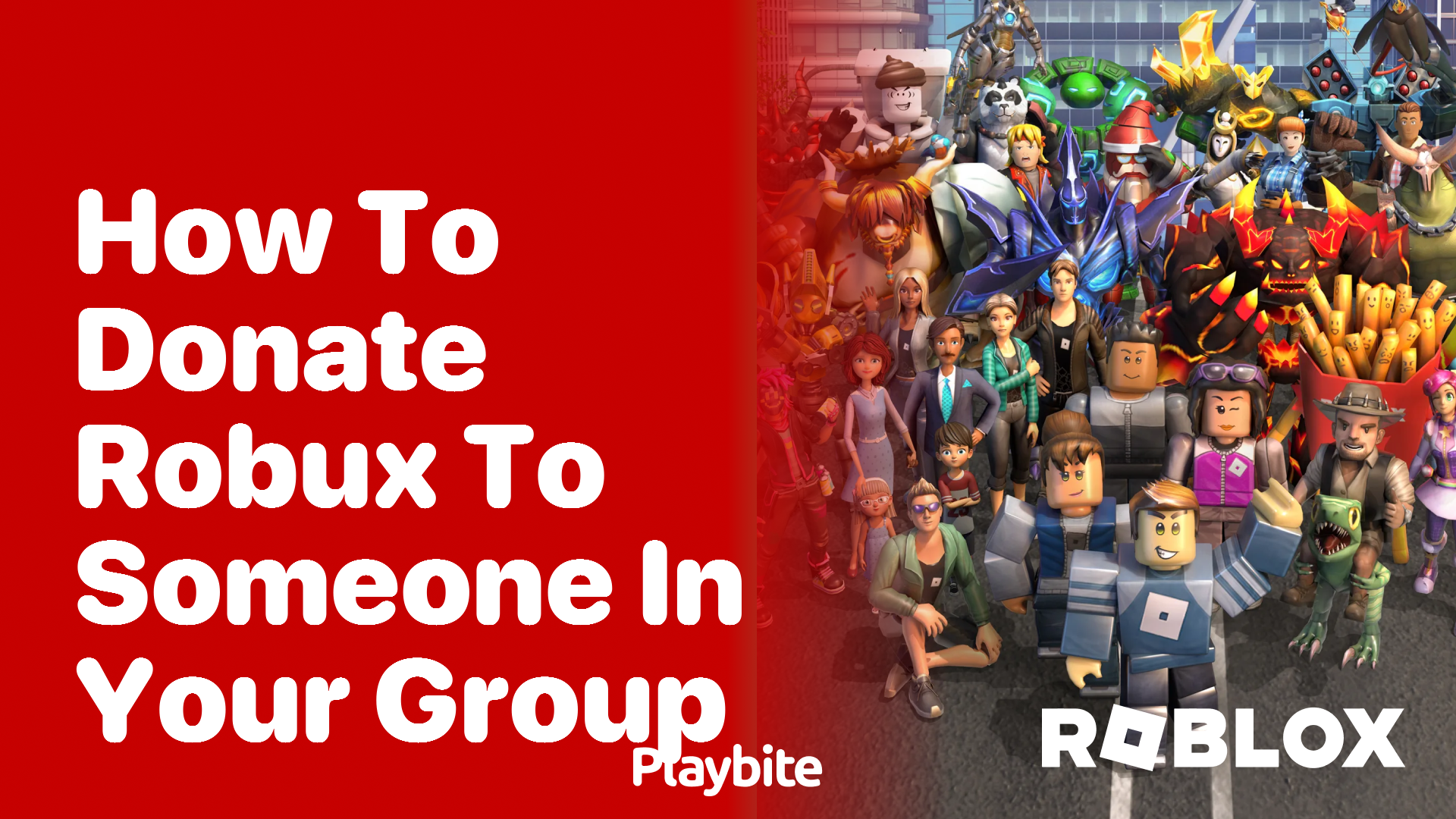 How to Donate Robux to Someone in Your Group
