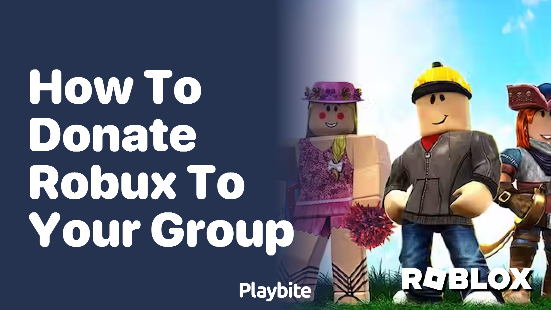 How to Donate Robux to Your Group in Roblox